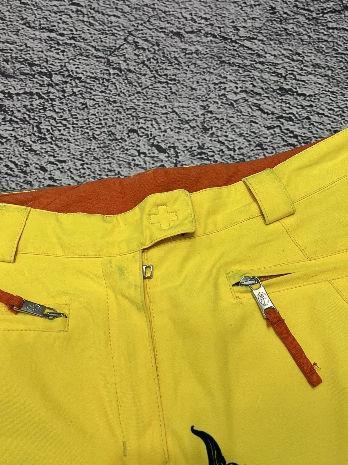 Jean Charles De Castelbajac Rossignol x JC de Castelbajac Gore Tex Dragon Ski Pants Size 30" / US 8 / IT 44 - 24 Thumbnail