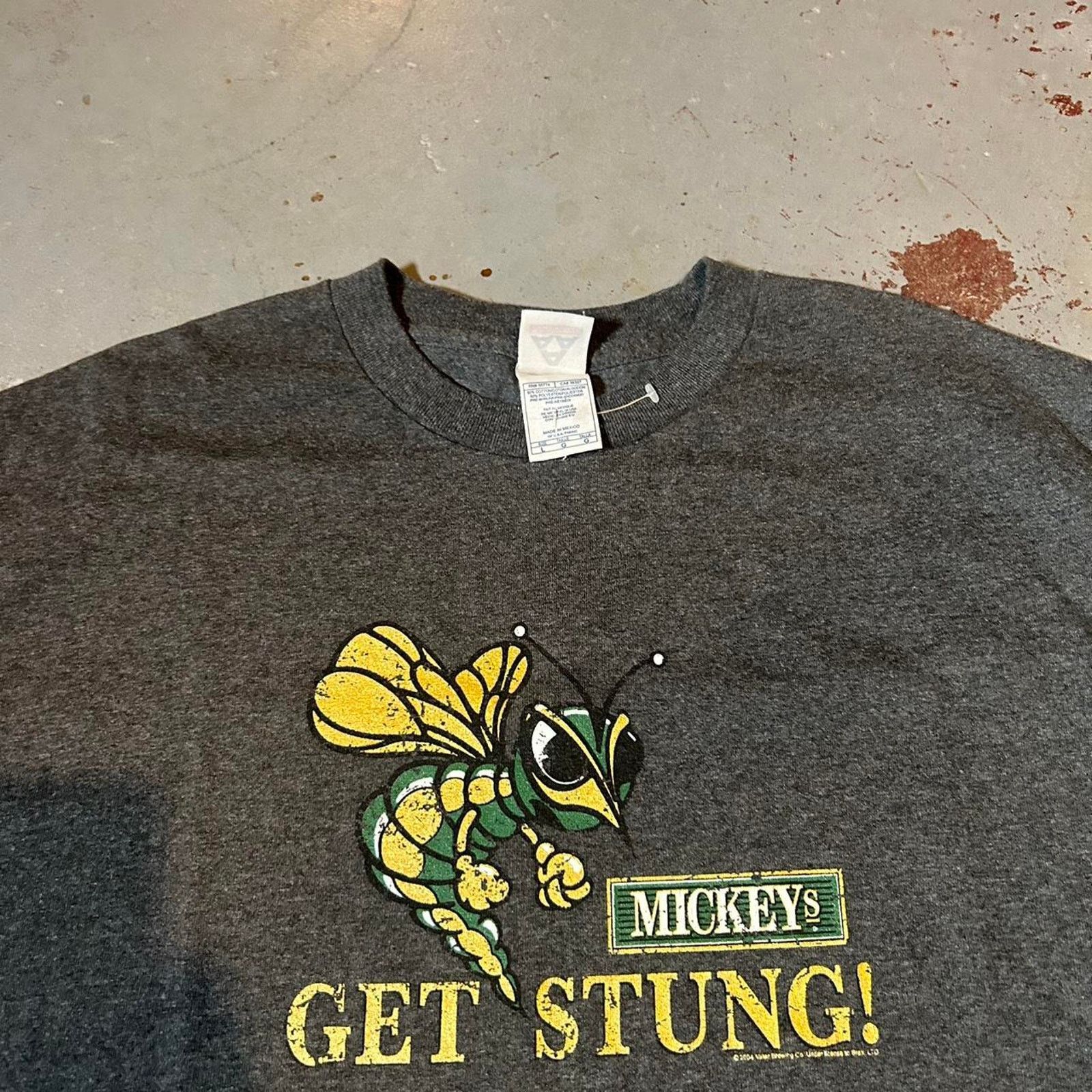 Hanes Y2k mickeys malt liquor tee Size US L / EU 52-54 / 3 - 2 Thumbnail