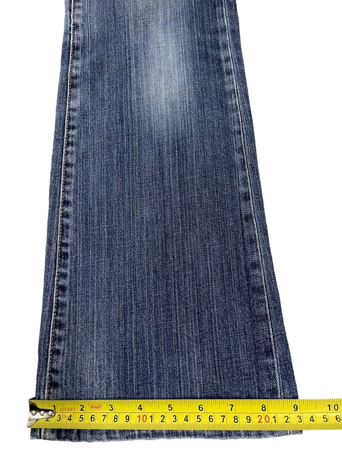 Hysteric Glamour Vintage Japanese Brand Blue Wash Style Flare Jeans Size US 30 / EU 46 - 12 Thumbnail