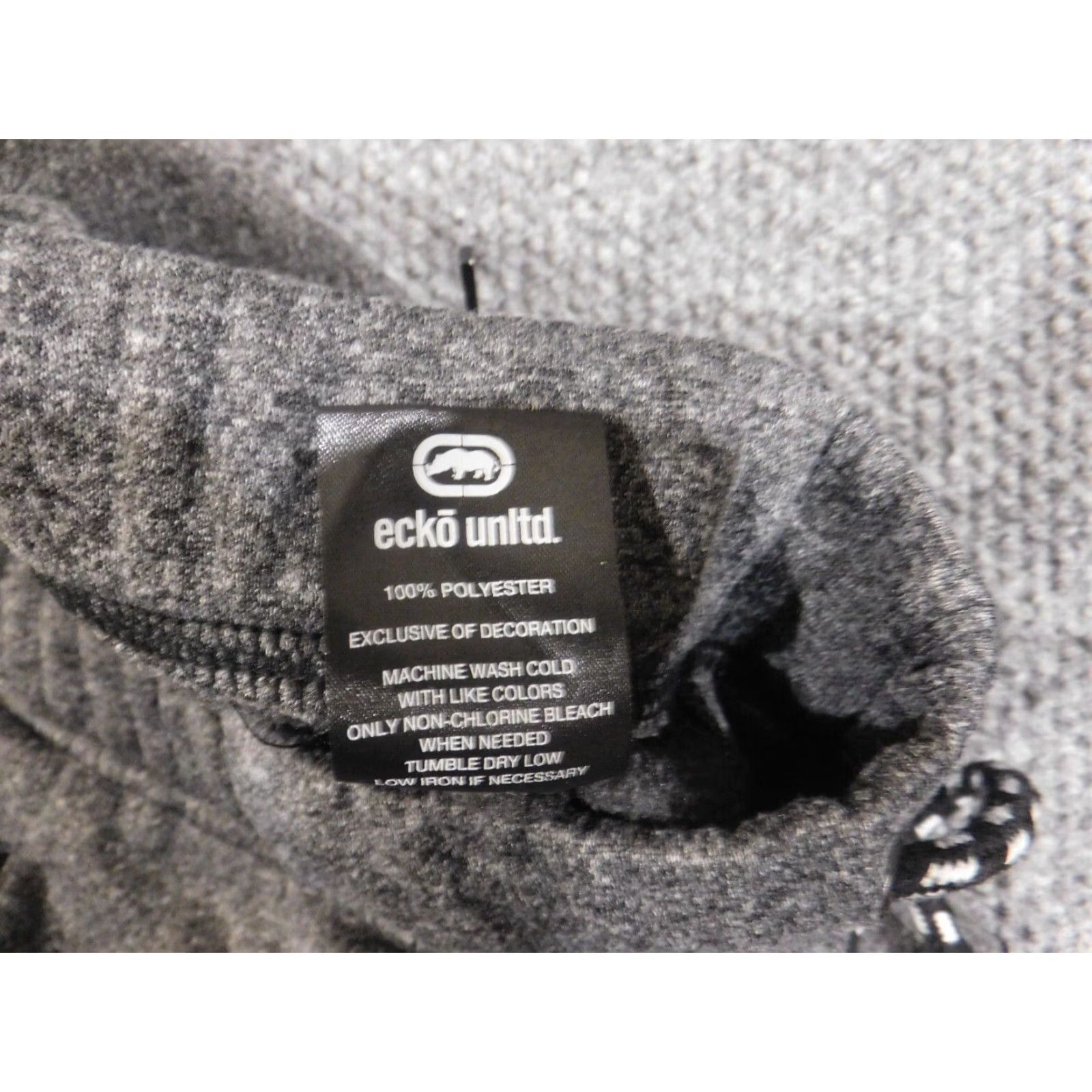 Ecko Unltd. ecko unltd Sweatpants Mens L Gray Retro Stretch Classic Pants Size US 33 - 5 Thumbnail