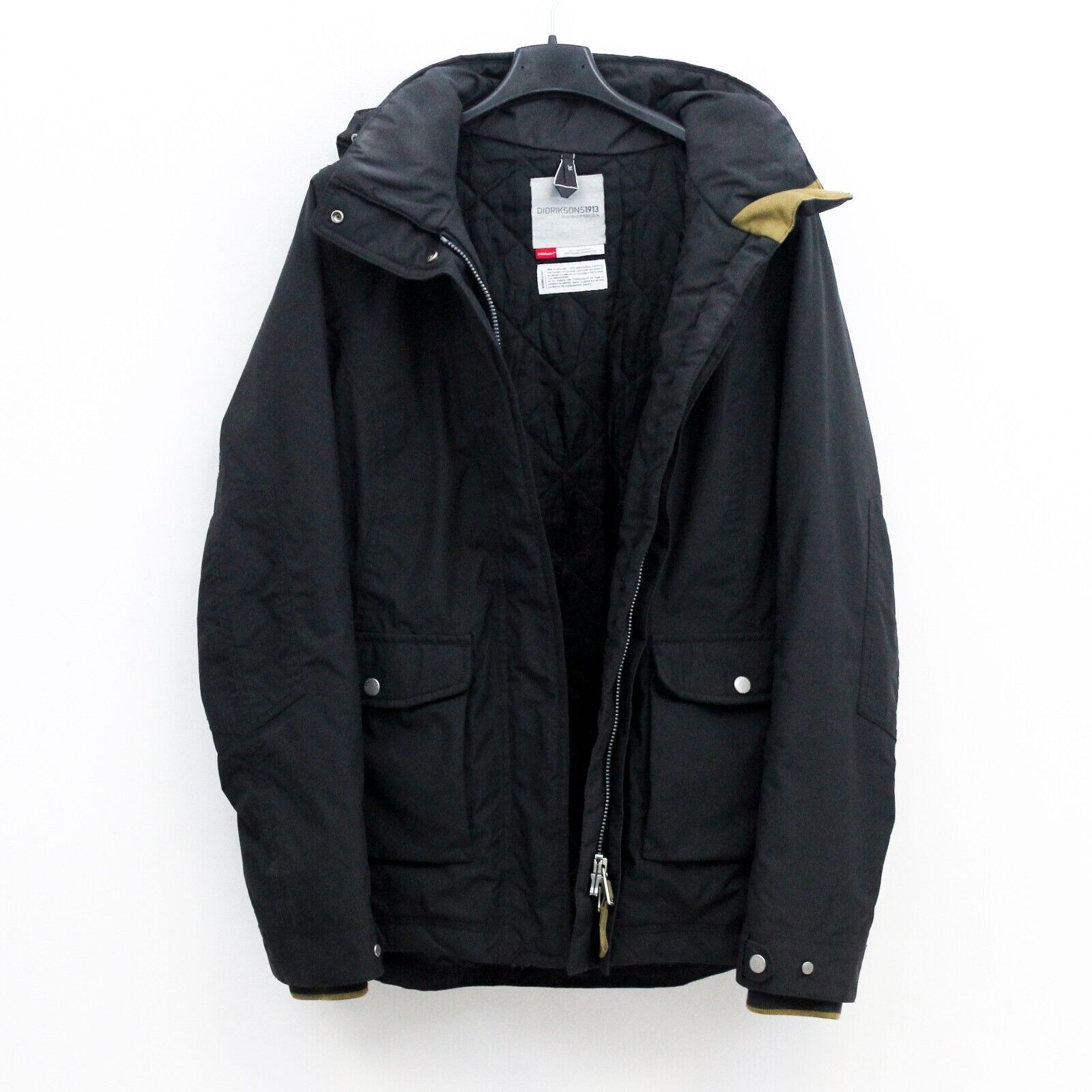 Designer DIDRIKSONS Womens S Hooded Parka Coat Jacket Stormsystem Size S / US 4 / IT 40 - 2 Thumbnail
