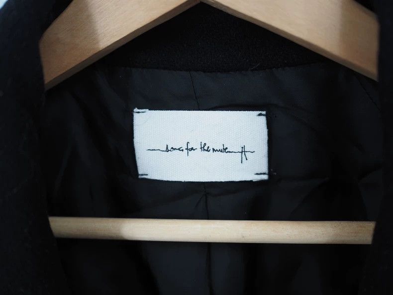 Song For The Mute Song For The Mute catalog black and gray wool coat Size US M / EU 48-50 / 2 - 6 Thumbnail