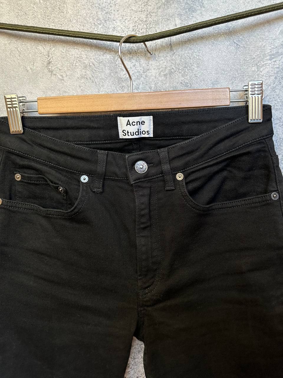 Acne Studios Acne Studios Patti Stay BLK Stay Black Skinny Jeans Pants Size 27" / US 4 / IT 40 - 6 Thumbnail