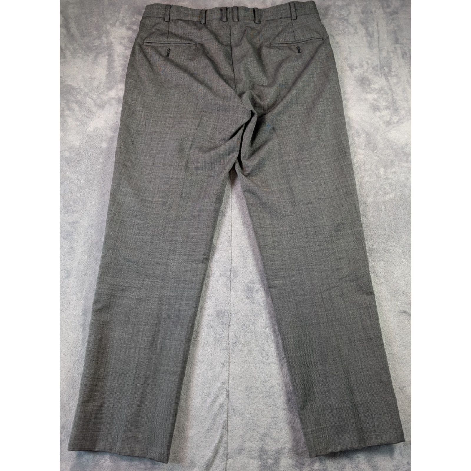 Brooks Brothers Brooks Brothers Fitzgerald Pants 34x29 Gray Wool Barberis Canonico Italy READ! Pants Mens 34 Gray Wool Herringbone Ballet? Size US 34 / EU 50 - 6 Thumbnail