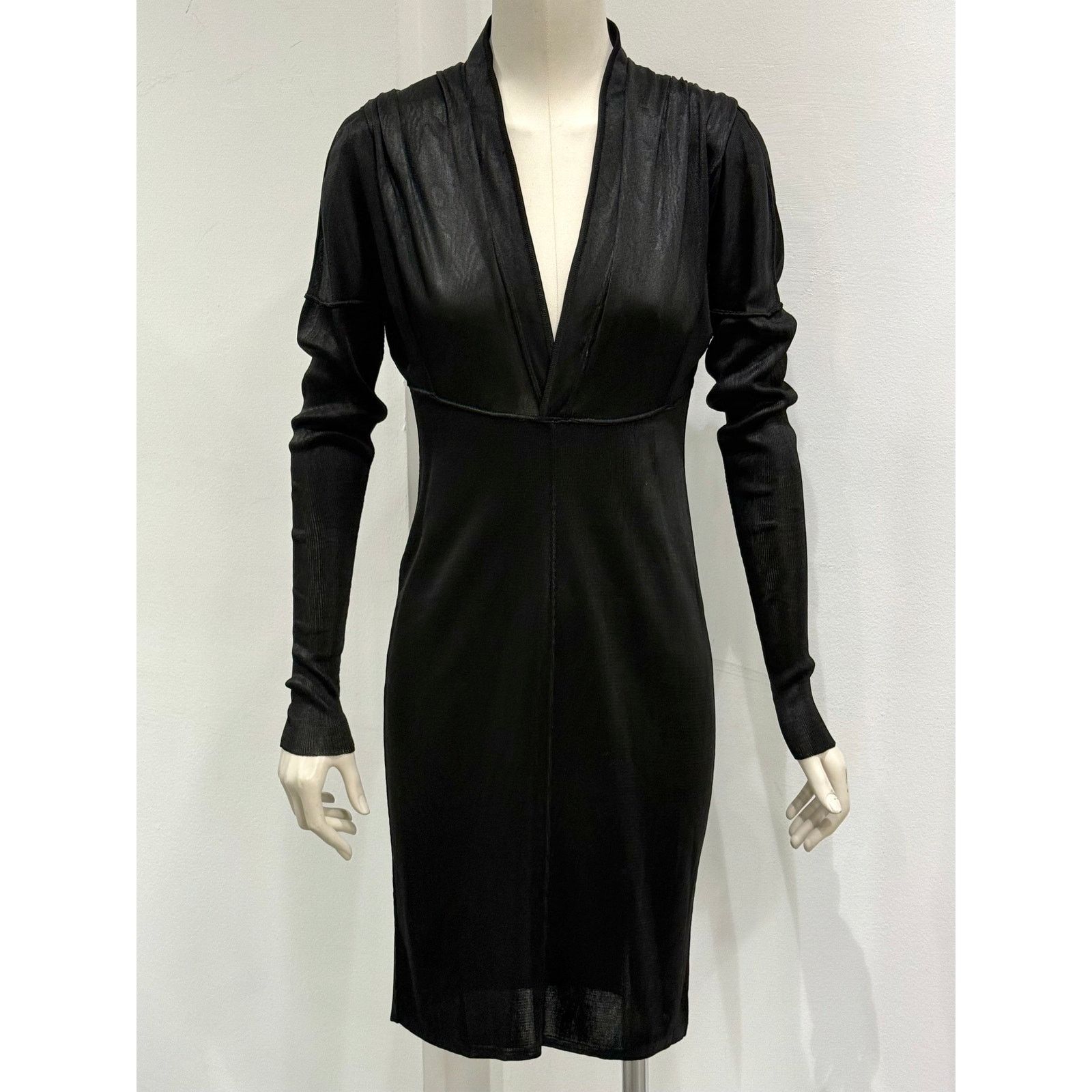 Alaia A/W1986 Alaia runway midi dress Size L / US 10 / IT 46 - 1 Thumbnail