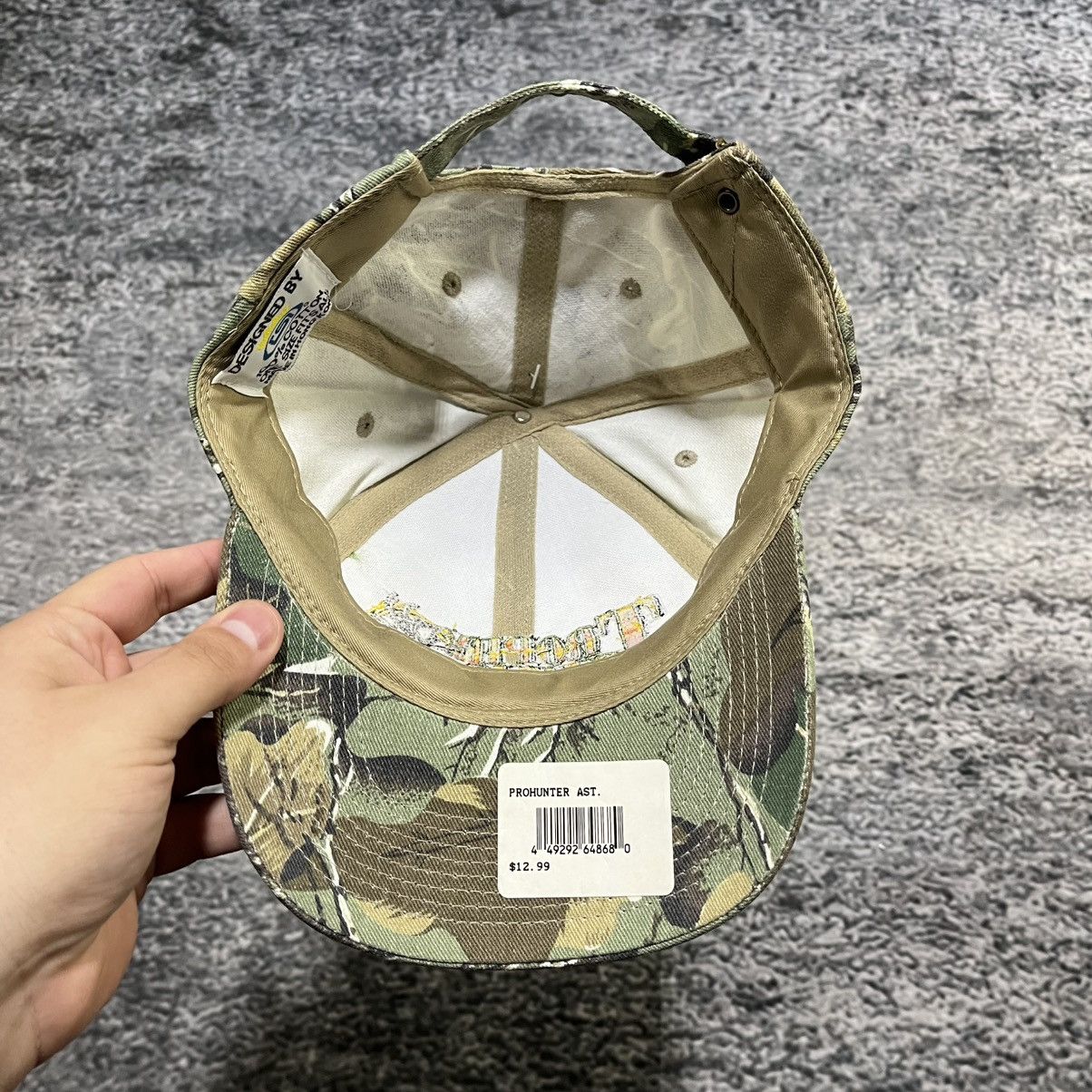 Vintage VINTAGE 90s CAMO 'TROPHY SIZE' OUTDOOR GRUNGE SKATER HAT NEW Size ONE SIZE - 4 Thumbnail