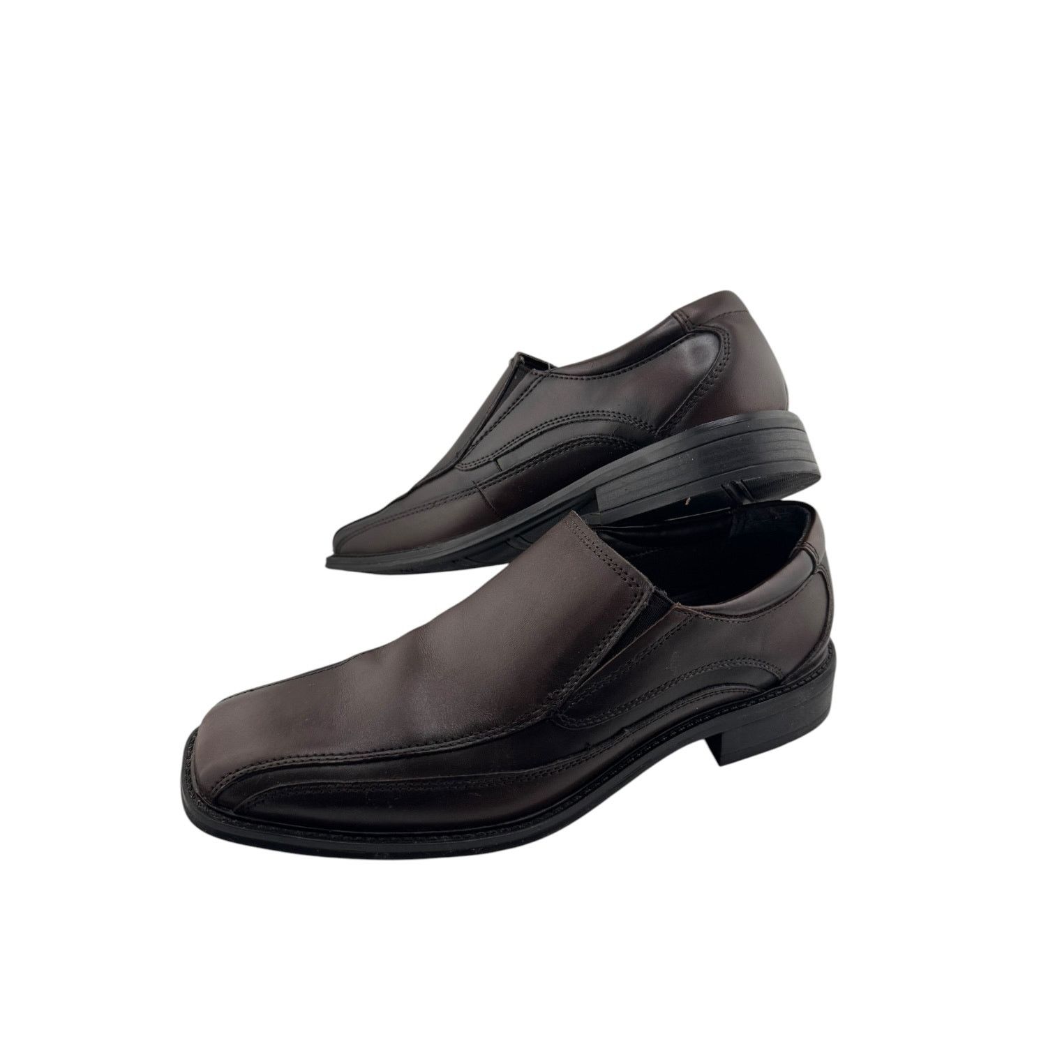 Dockers Dockers Men's Leather Mahogany Shoes Style 90-27227 Size 8 Size US 8 / EU 41 - 5 Thumbnail