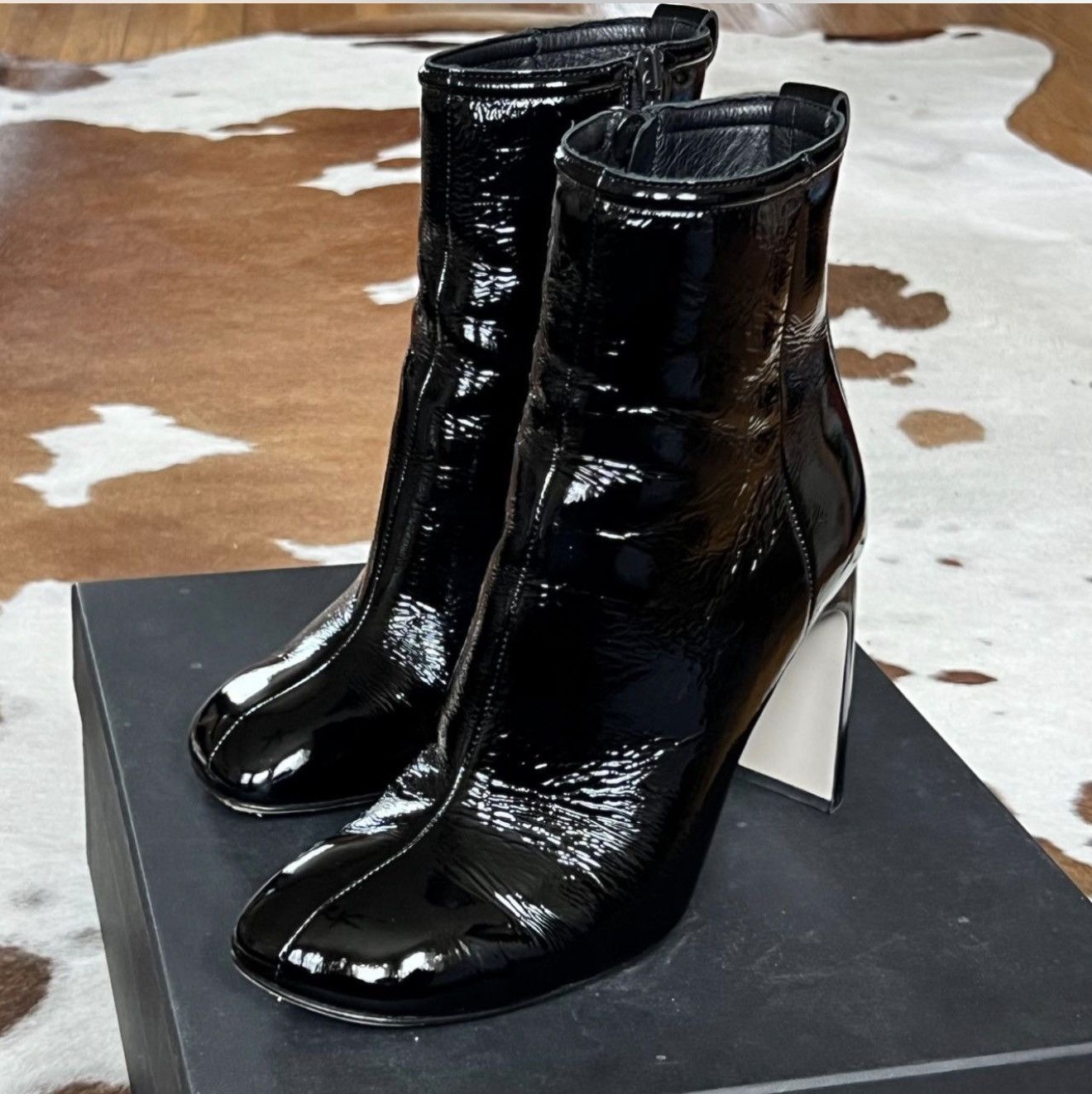 Rag & Bone Rag & Bone Patent Leather Heels Size US 8 / IT 38 - 1 Thumbnail