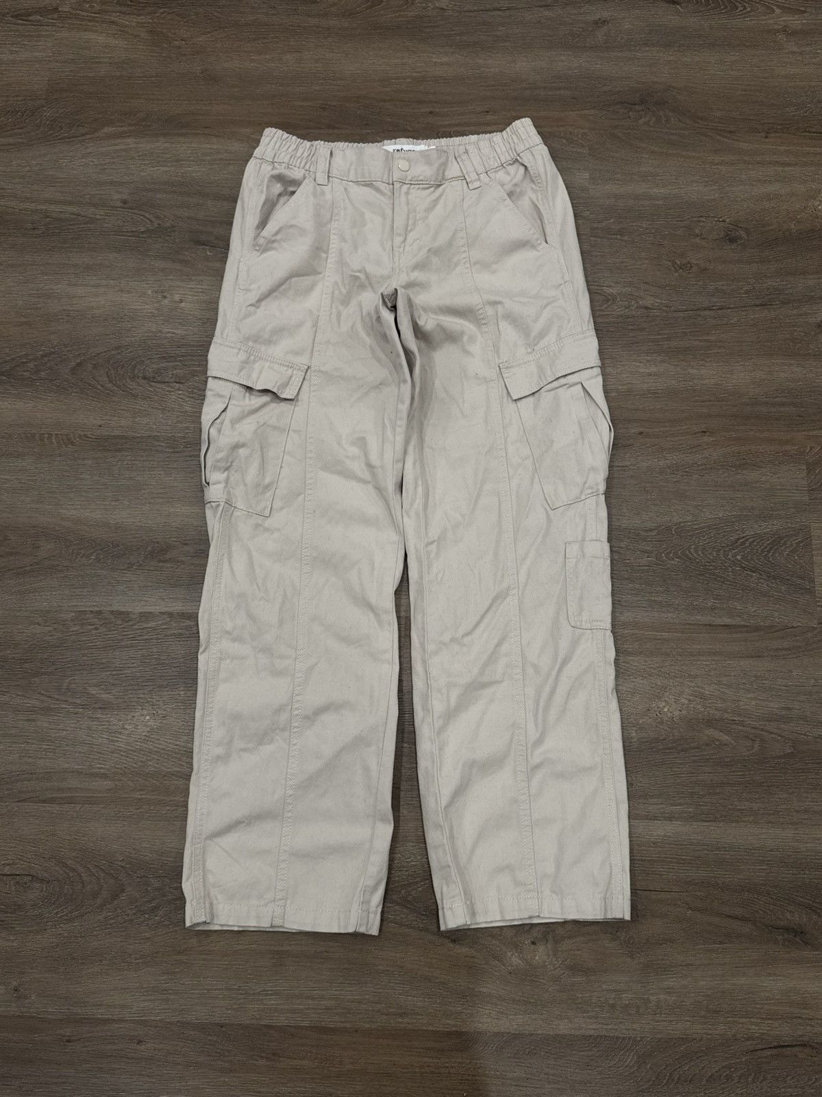 Other Refuge Beige Cargo Pants | Utility Workwear Pants Size US 32 / EU 48 - 1 Thumbnail