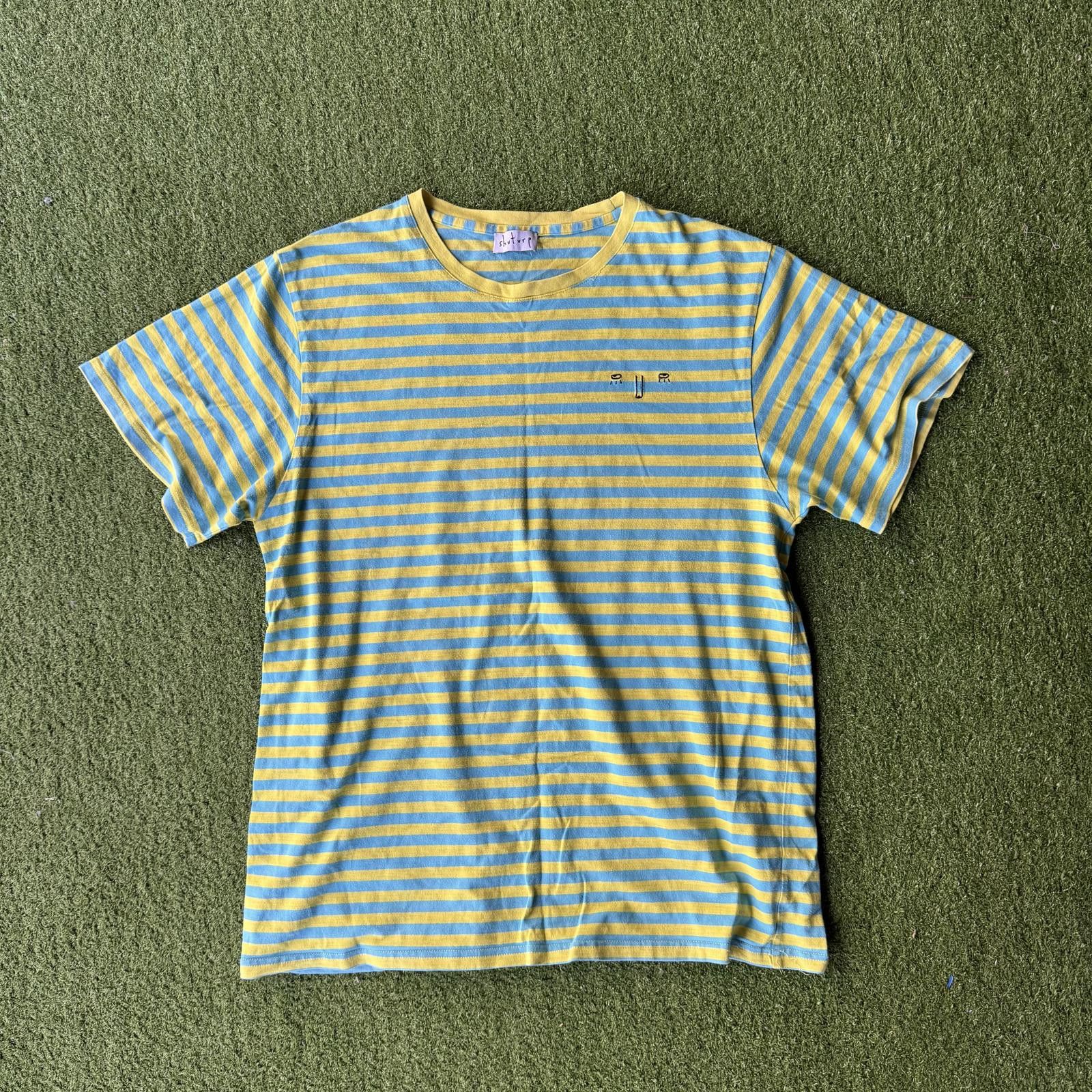 Designer Shut Urp Vibrant Striped Tee Size US XL / EU 56 / 4 - 2 Thumbnail