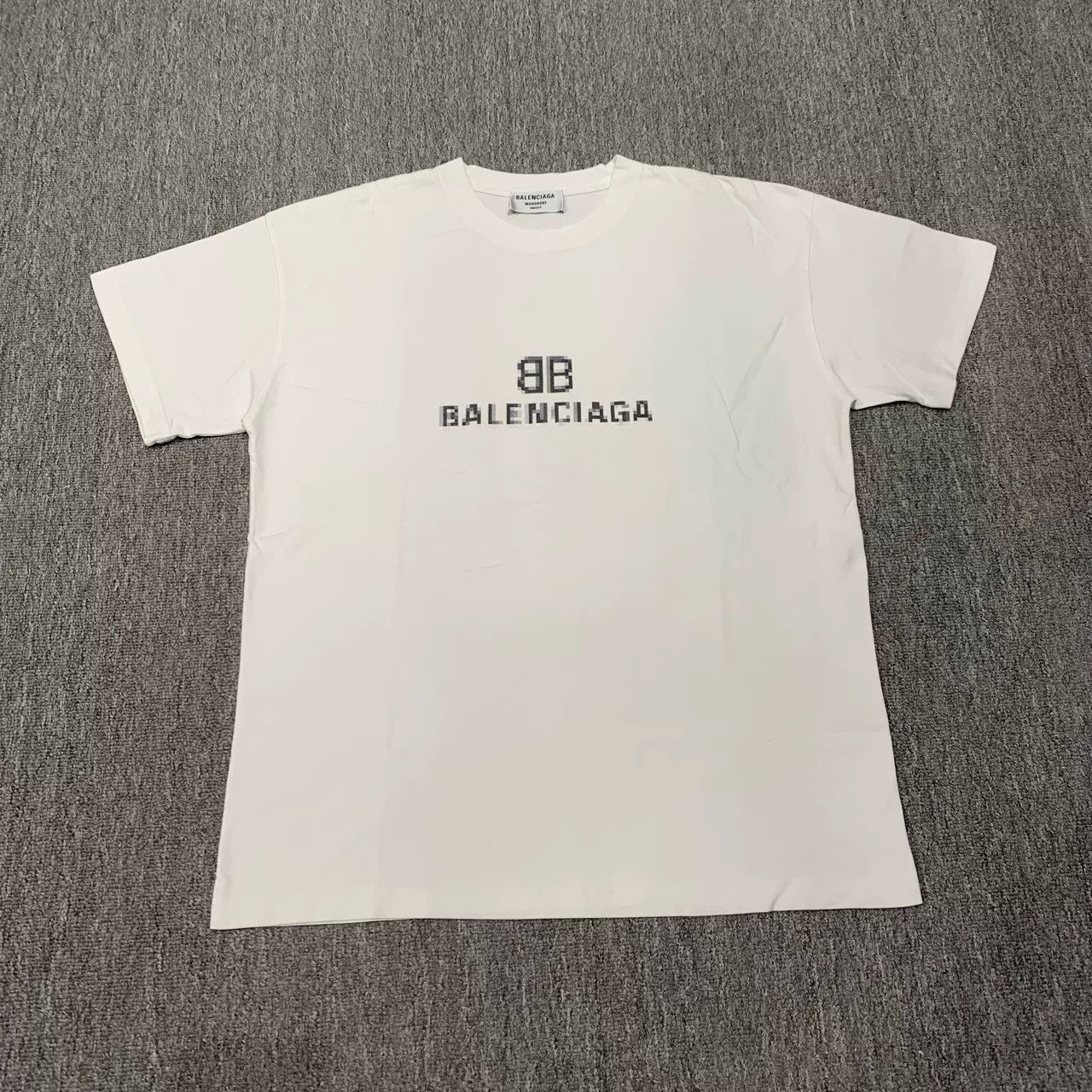 Balenciaga Balenciaga double B full logo shirt | Grailed