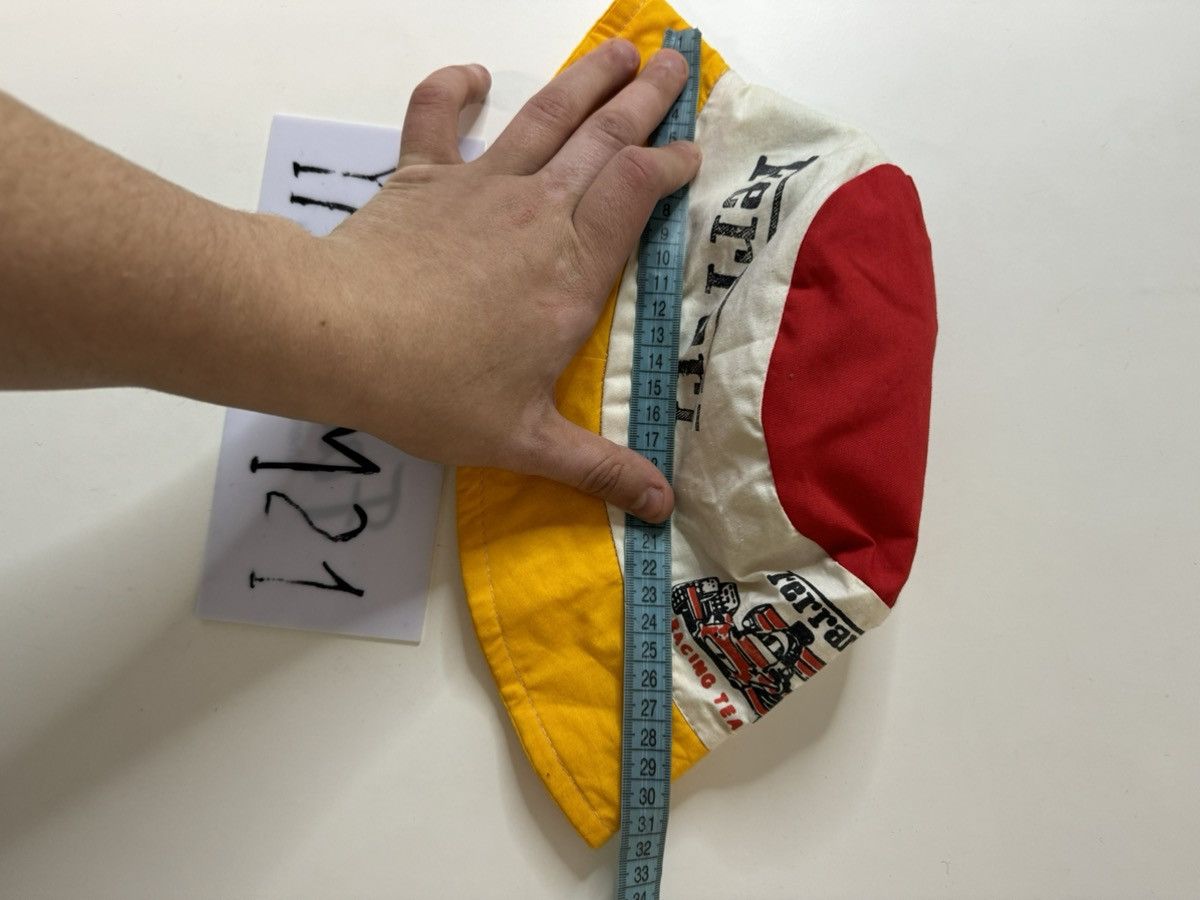 Vintage Ferrari racing team vintage panama cap hat Size ONE SIZE - 7 Thumbnail