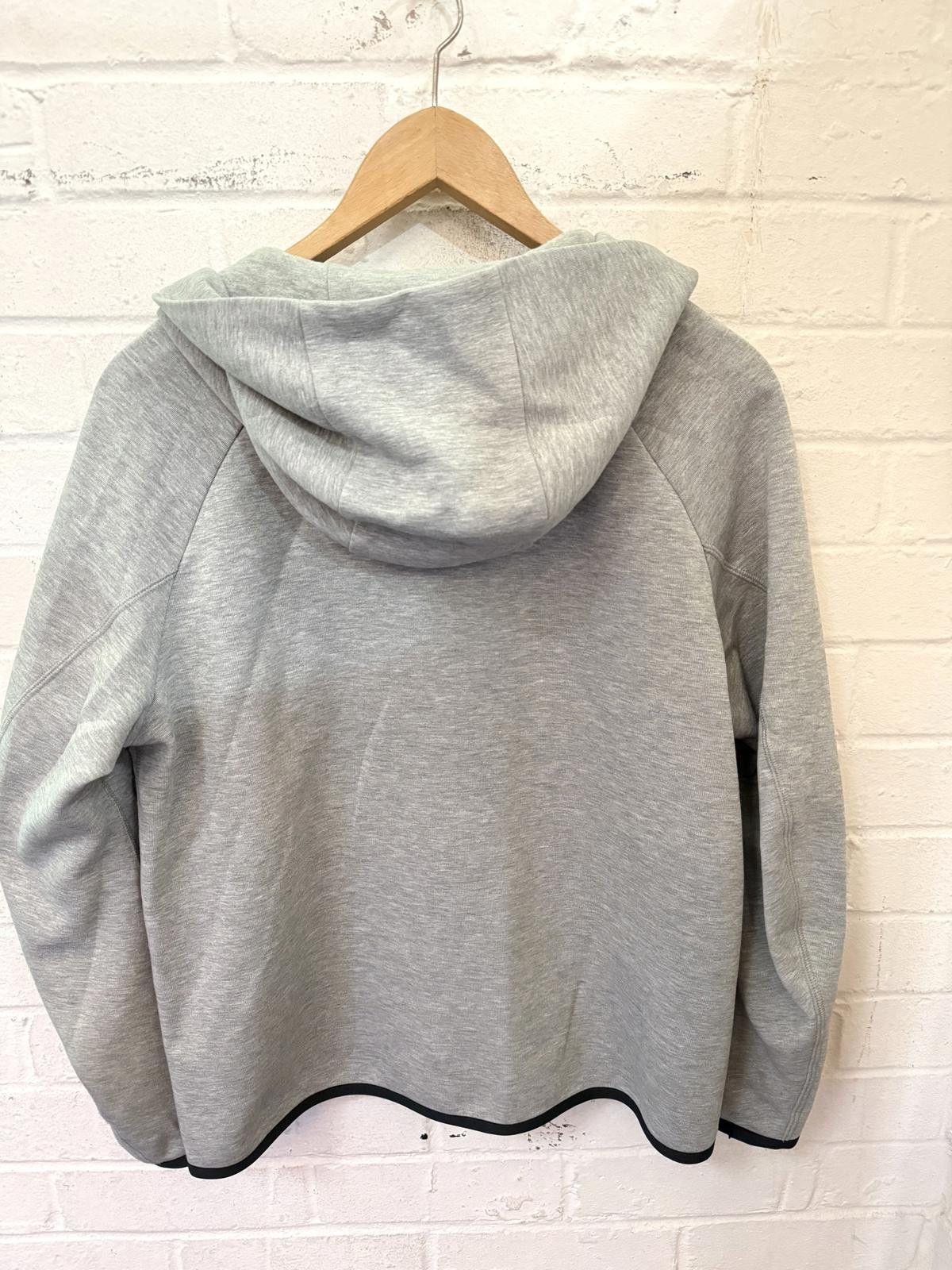 Nike Nike Grey Full-Zip Hoodie Sweatshirt Size S / US 4 / IT 40 - 4 Thumbnail
