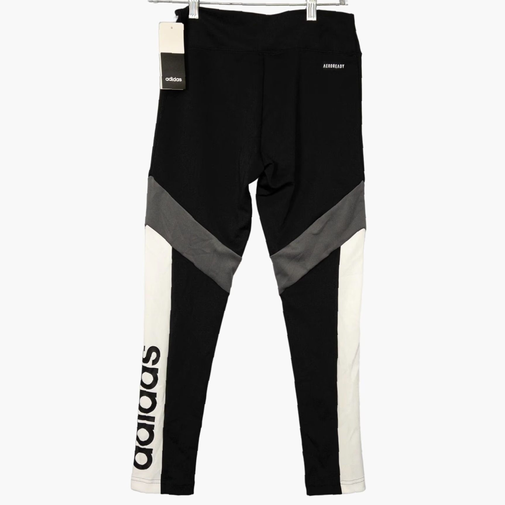 Adidas Adidas Designed 2 Move 7/8 Leggings Black White Athletic Yoga Womens Small NEW Size 28" / US 6 / IT 42 - 2 Thumbnail