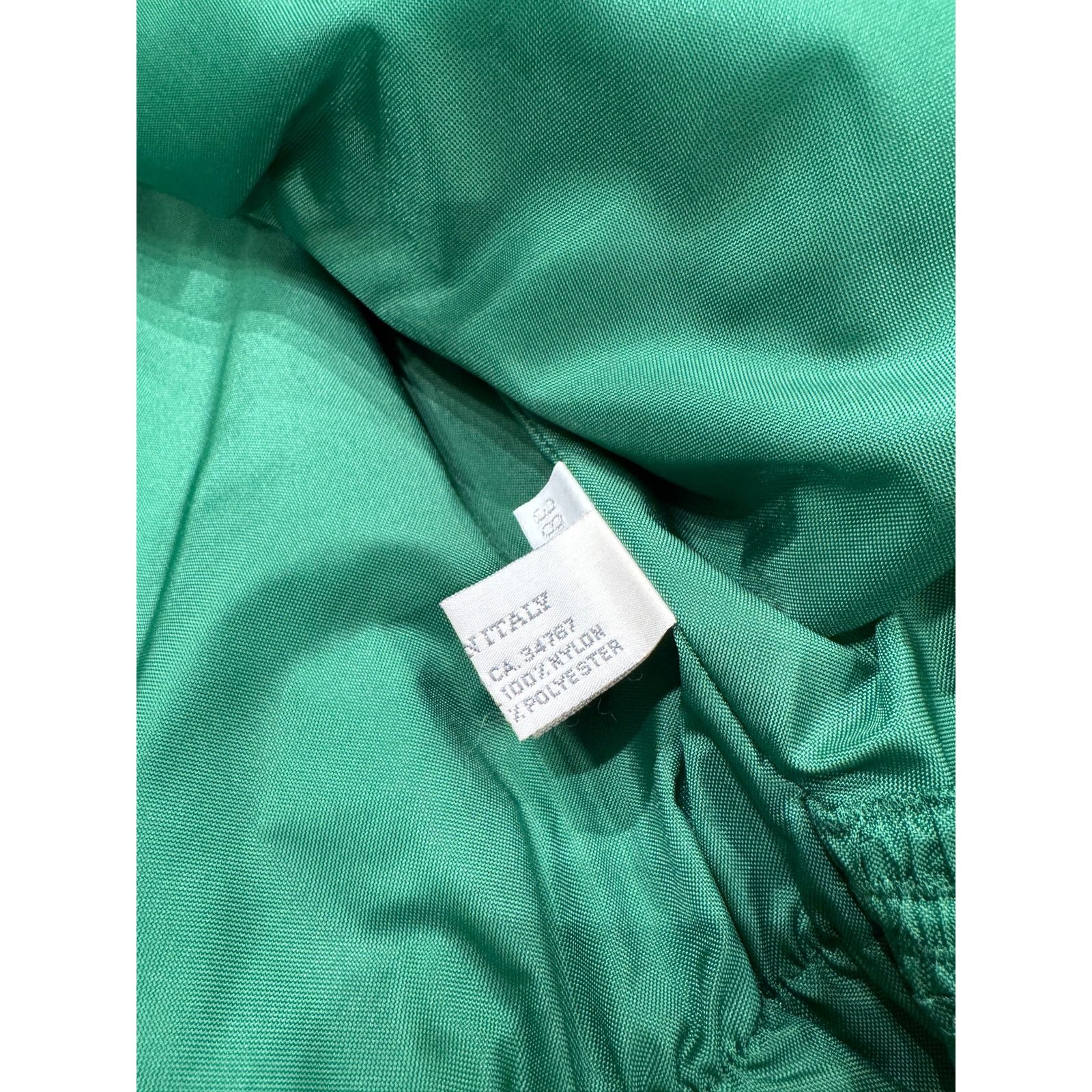Miu Miu S/S1999 Miu Miu green nylon technical jacket Size US M / EU 48-50 / 2 - 6 Thumbnail