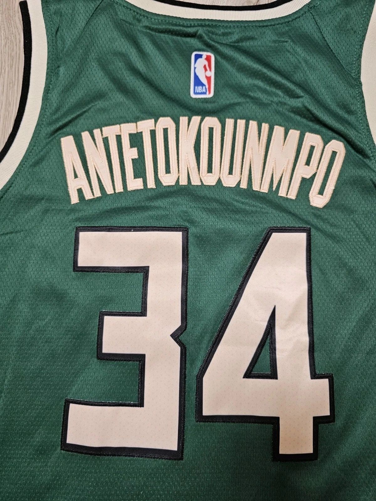 NBA MILWAUKEE BUCKS JERSEY ANTETOKOUNMPO BASKETBALL SHIRT Size US M / EU 48-50 / 2 - 4 Thumbnail