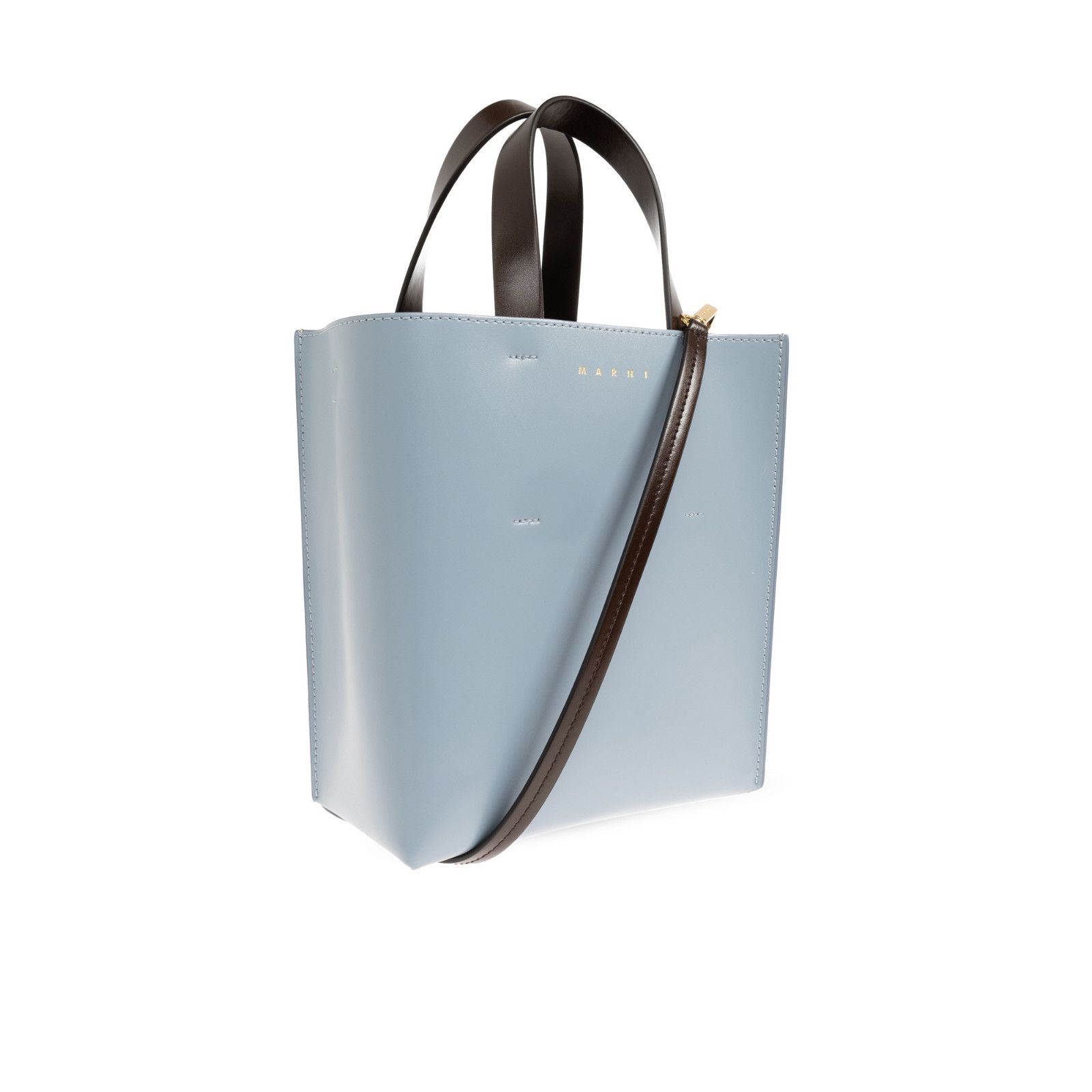 Marni MARNI Museo Mini Blue Tote Bag New & Authentic Size ONE SIZE - 4 Thumbnail