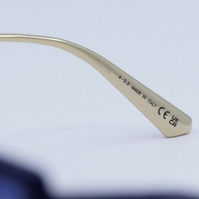 Dior Dior 30MONTAIGNE SU 30B0 Sunglasses - Blue Square Frame Size ONE SIZE - 5 Thumbnail
