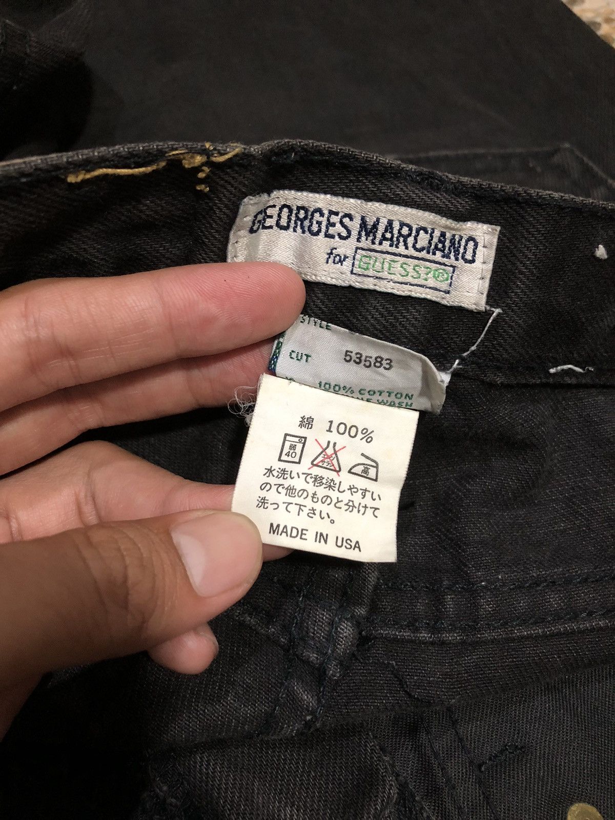 Georges Marciano × Guess × Vintage 80’s Georges Marciano For Guess Denim Size US 29 - 12 Thumbnail
