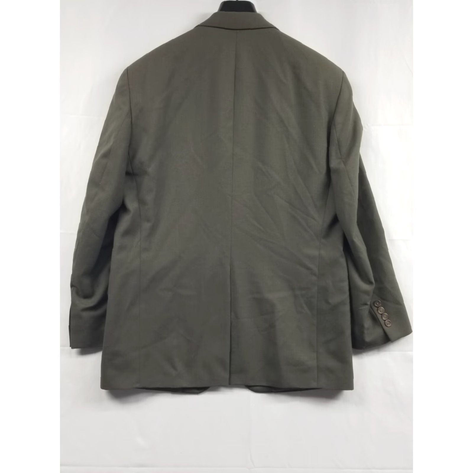 Polo Ralph Lauren Polo Ralph Lauren Mens Blazer 39 S Green Tweed Wool University Club Jacket Size US L / EU 52-54 / 3 - 2 Thumbnail
