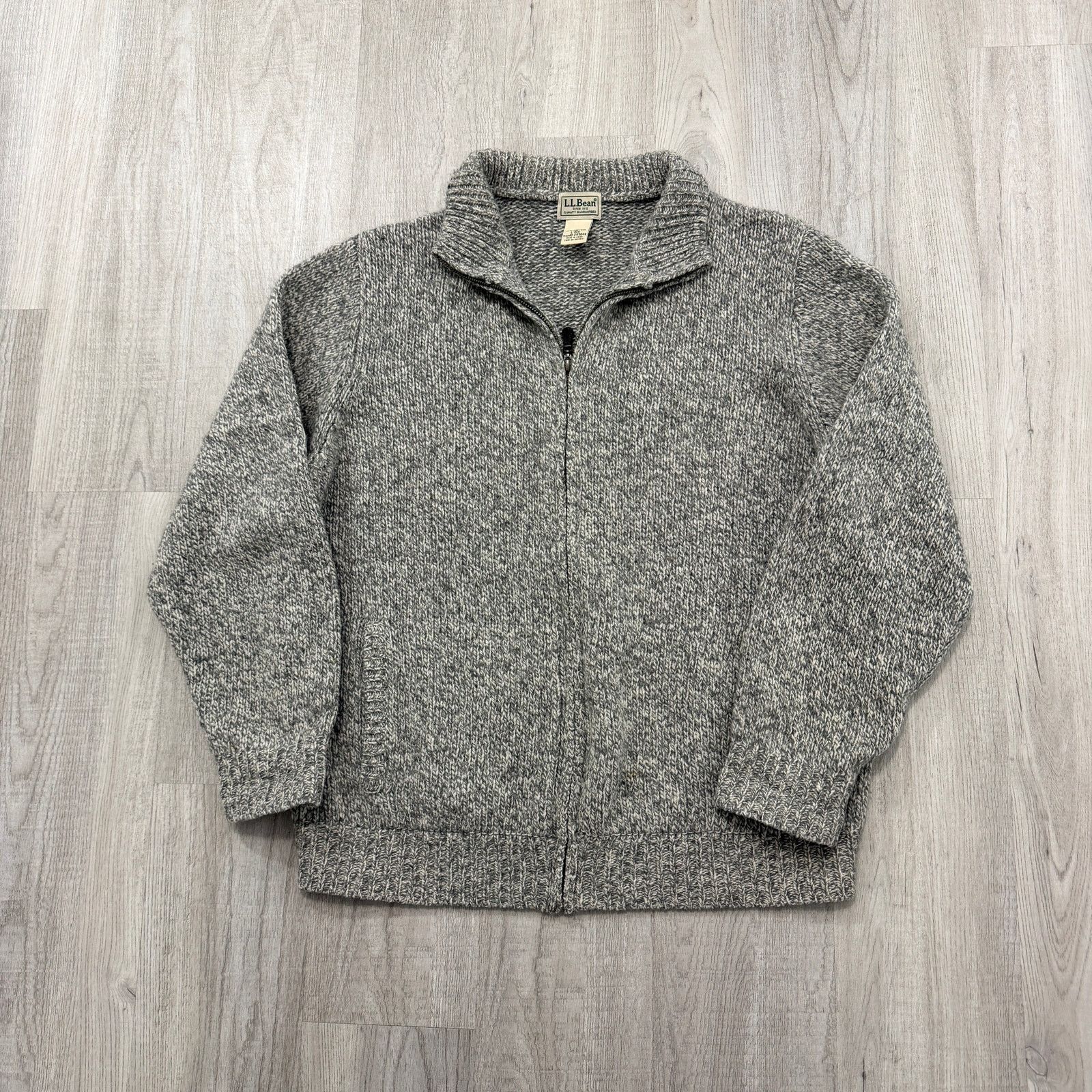L.L. Bean LL Bean Ragwool Cardigan Lambswool Cardigan Sweater Large Size US L / EU 52-54 / 3 - 1 Thumbnail
