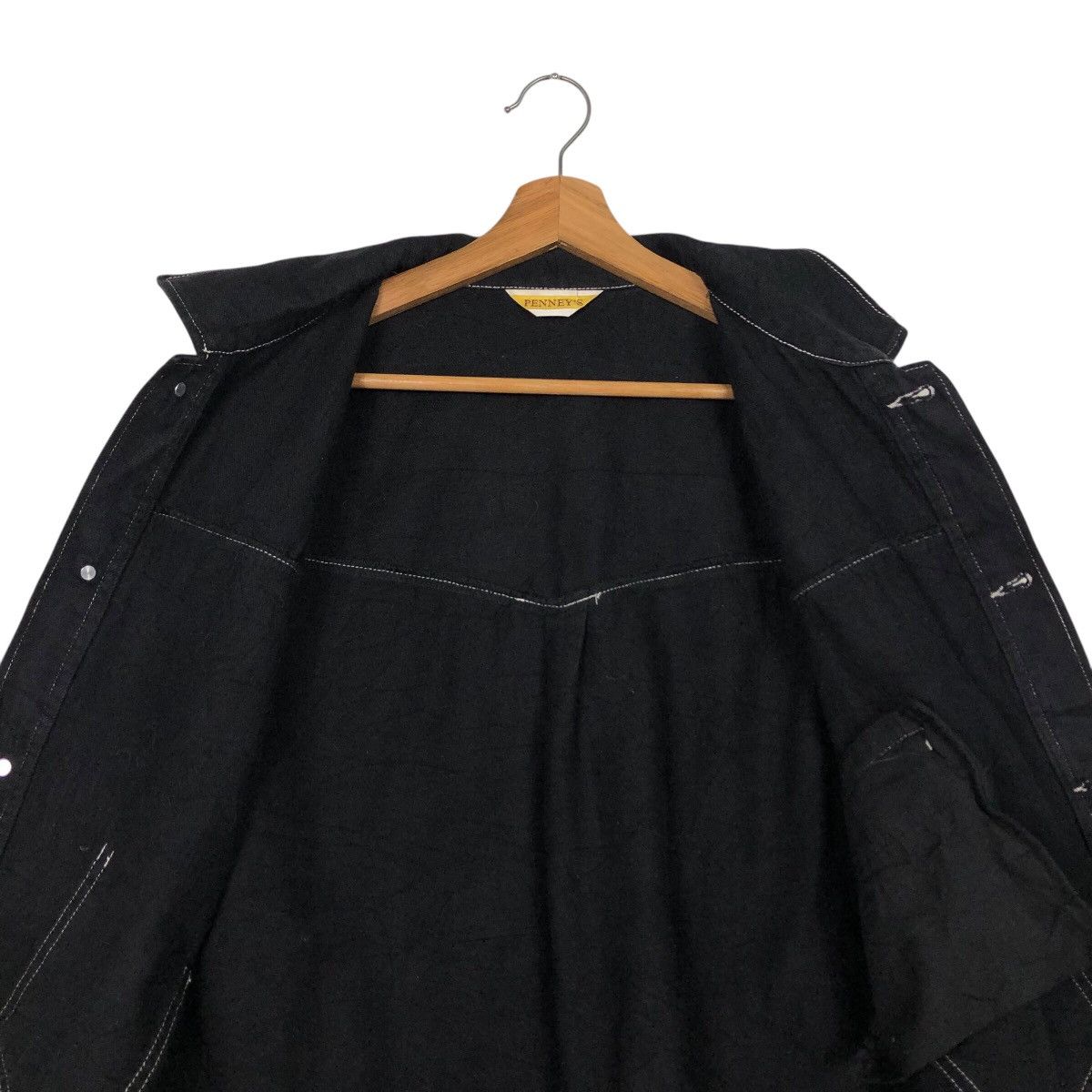 Japanese Brand 📌Vintage Biker Jacket Trucker Penny's Issey Miyake Size US M / EU 48-50 / 2 - 15 Thumbnail