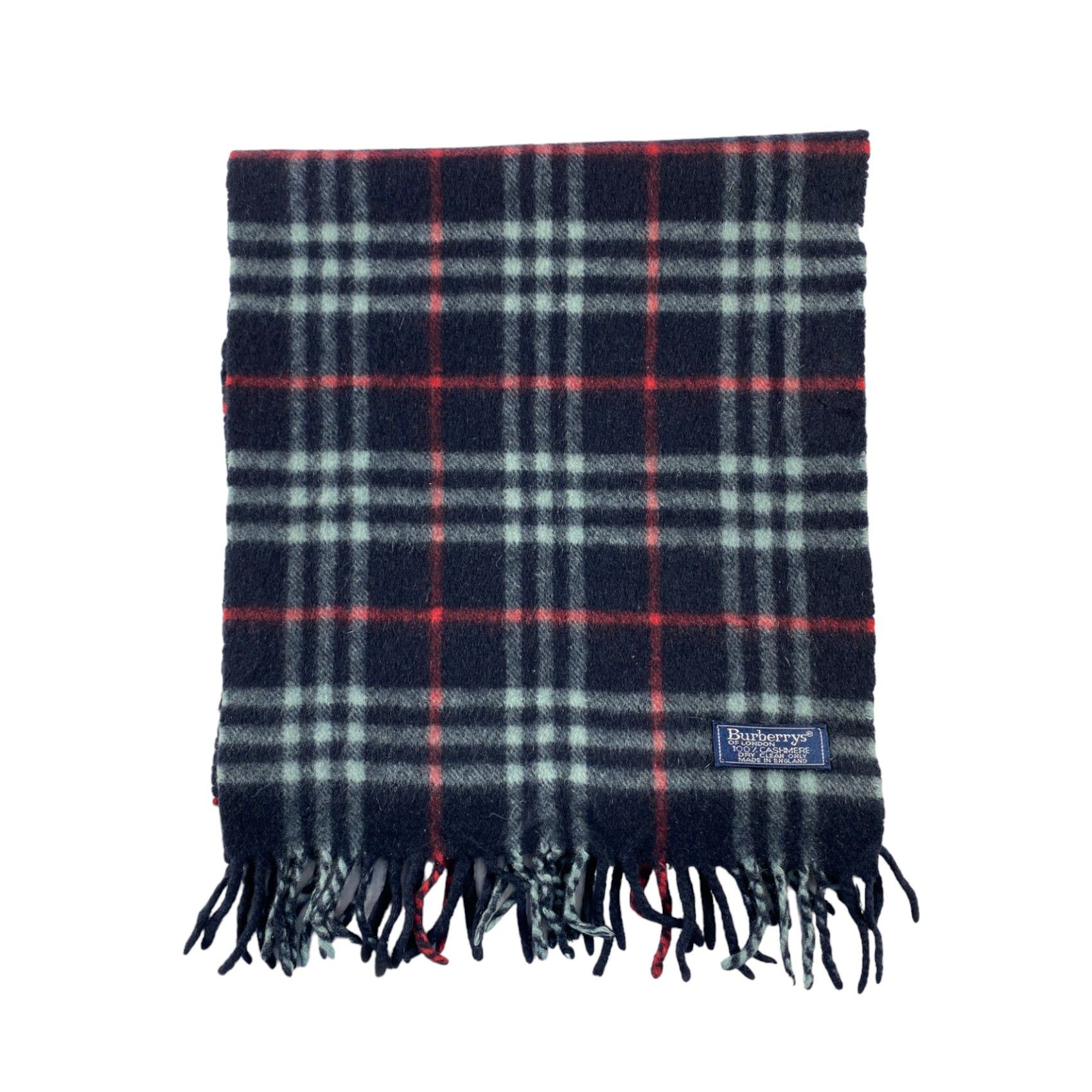 Burberry × Vintage Burberry Scarf / Muffler / Neckwear - WW1623 Size ONE SIZE - 2 Thumbnail