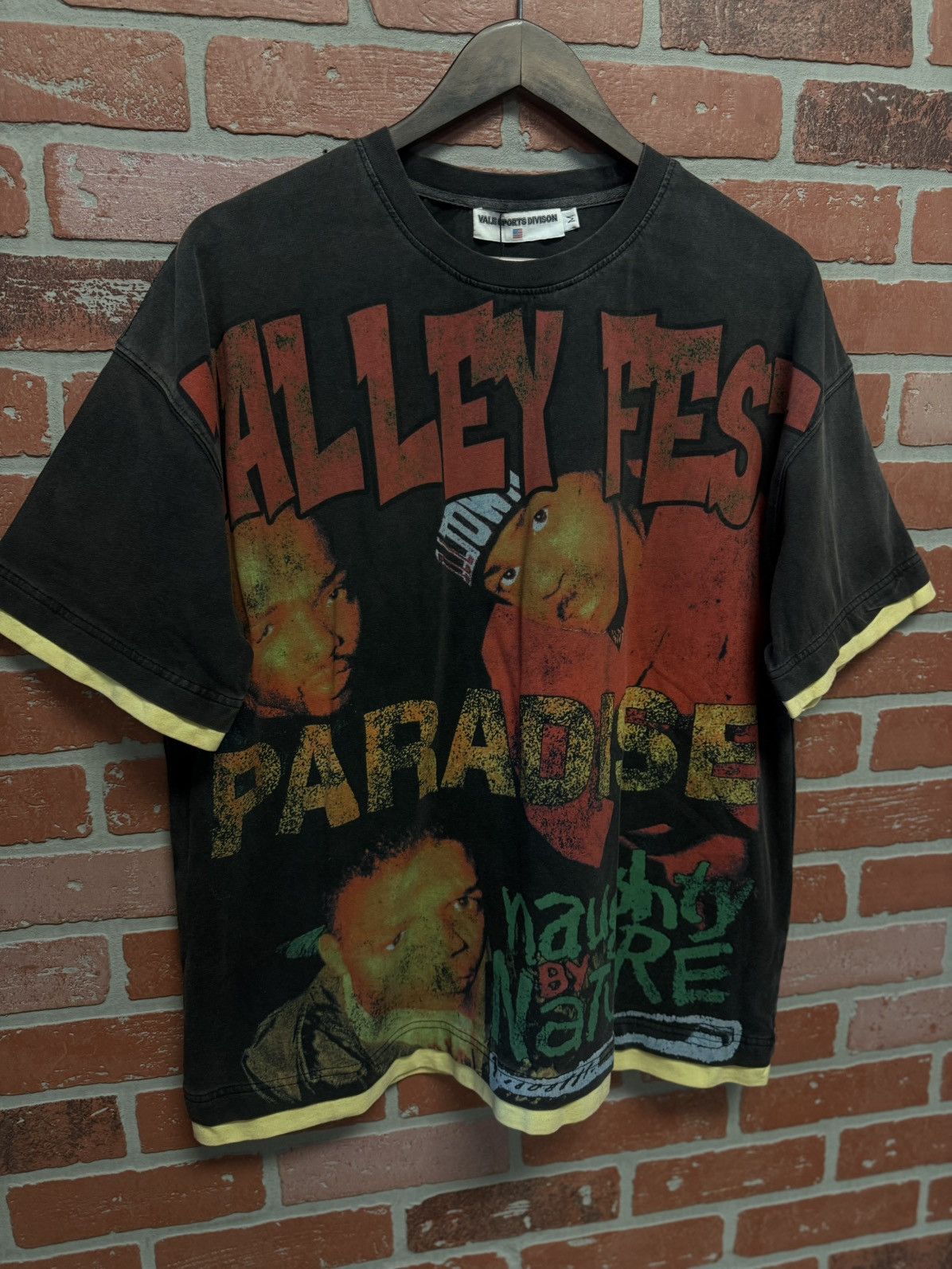 Vale Vale Valley Fest Black Tee Shirt Size Medium (NEW) Size US M / EU 48-50 / 2 - 2 Thumbnail