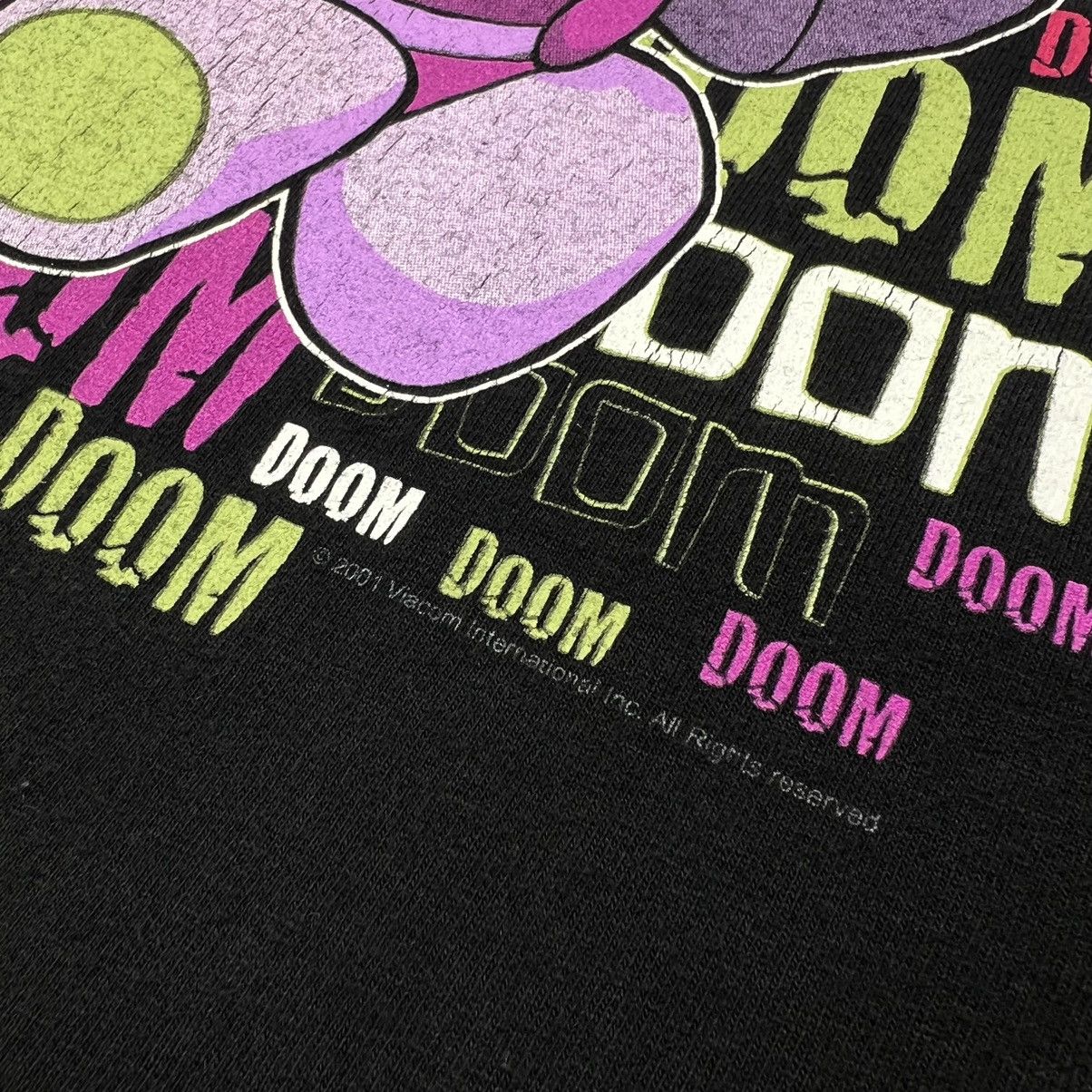 Nickelodeon × Vintage VTG Invader Zim Tee Shirt Black Nickelodeon Viacom Cartoon Size US L / EU 52-54 / 3 - 8 Thumbnail