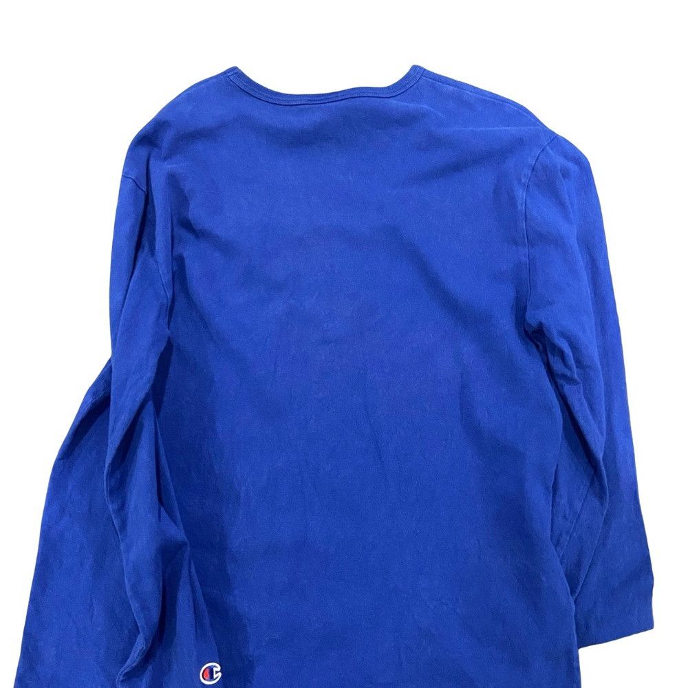 Champion Champion Blue Long Sleeve Tee with Iconic Logo Size US L / EU 52-54 / 3 - 3 Thumbnail