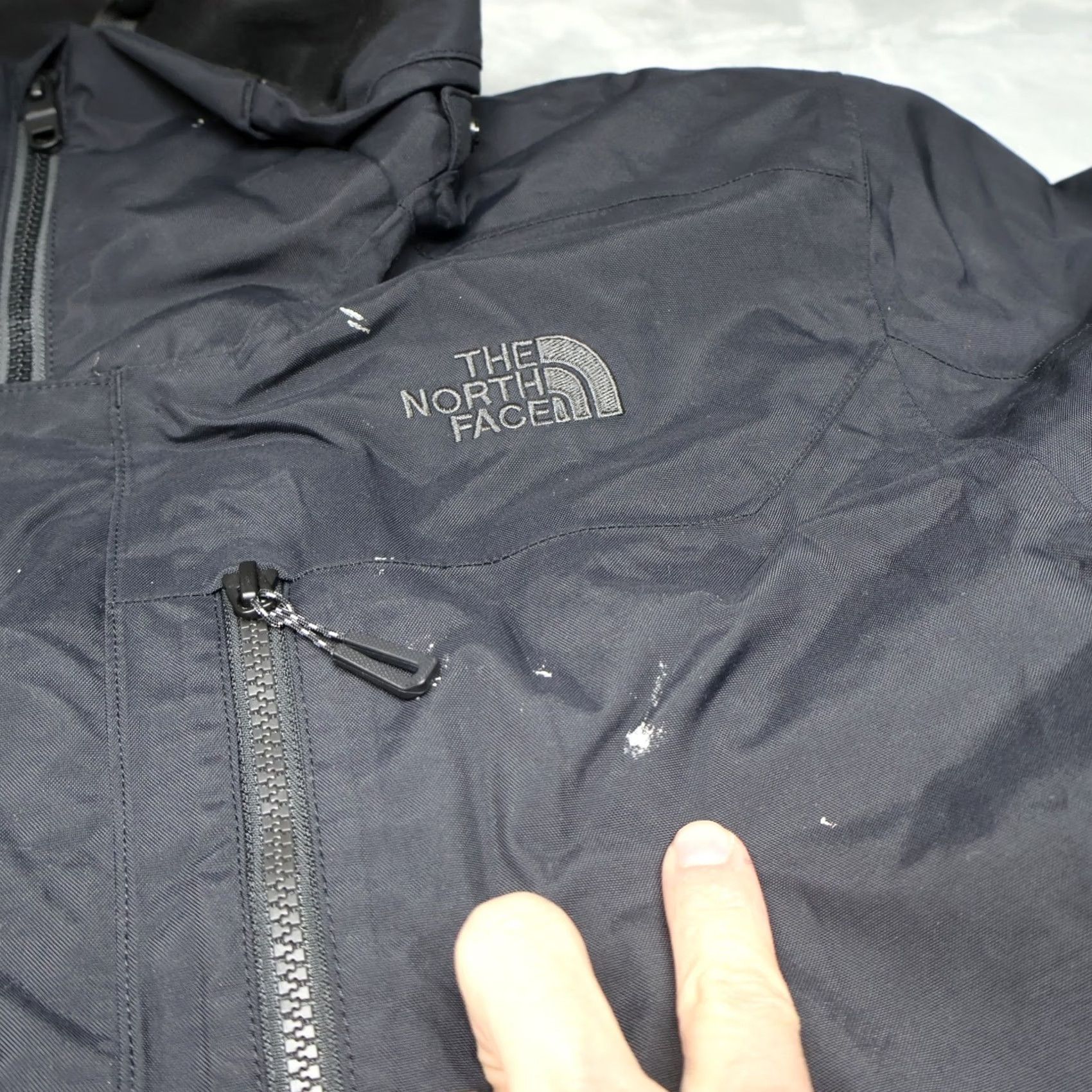 The North Face The North Face Jacket Men L Black 3-in-1 Shell Rain Waterproof Windproof Full Zip Pockets Casual Hiking Spring Fall Size US L / EU 52-54 / 3 - 4 Thumbnail