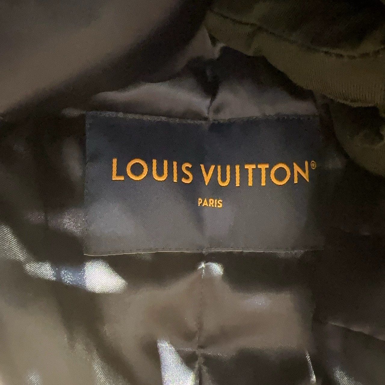 Louis Vuitton Louis Vuitton navy blue striped logo baseball jacket Size US L / EU 52-54 / 3 - 6 Thumbnail