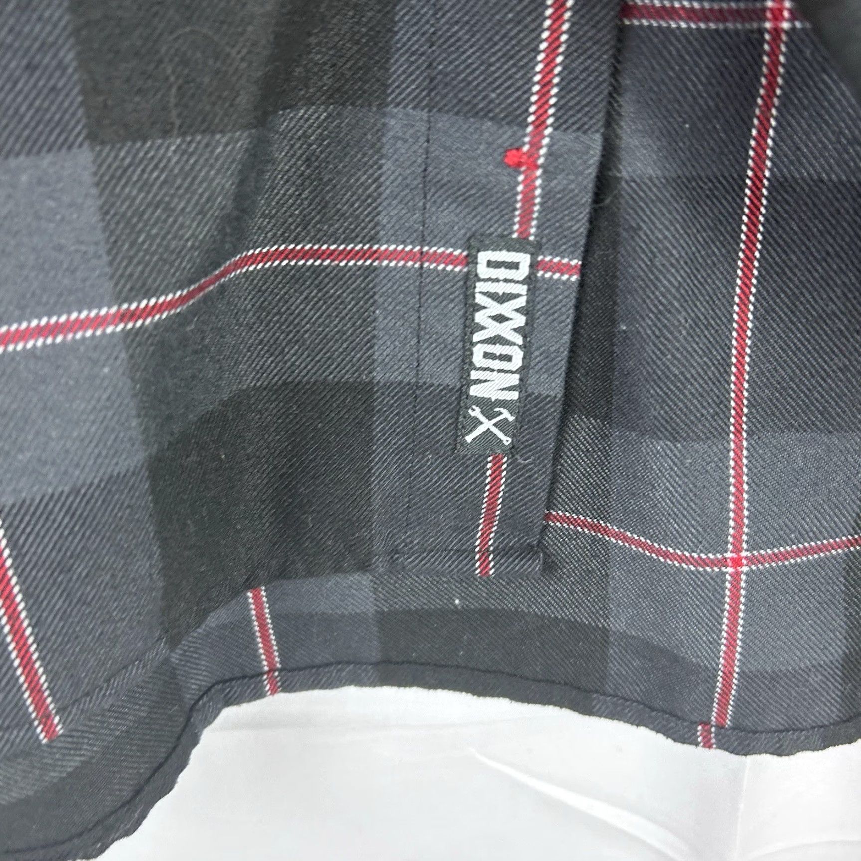 Vintage Dixxon Flannel Shirt The Klock Werks Mens 3X Gray Plaid Button Down Shirt Size US XXL / EU 58 / 5 - 6 Thumbnail