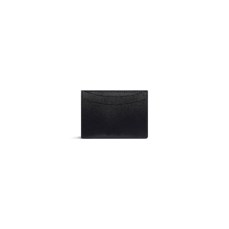 Balenciaga o1s1rm0226 Size: OS / Hourglass Card Holder in Black Size ONE SIZE - 2 Thumbnail