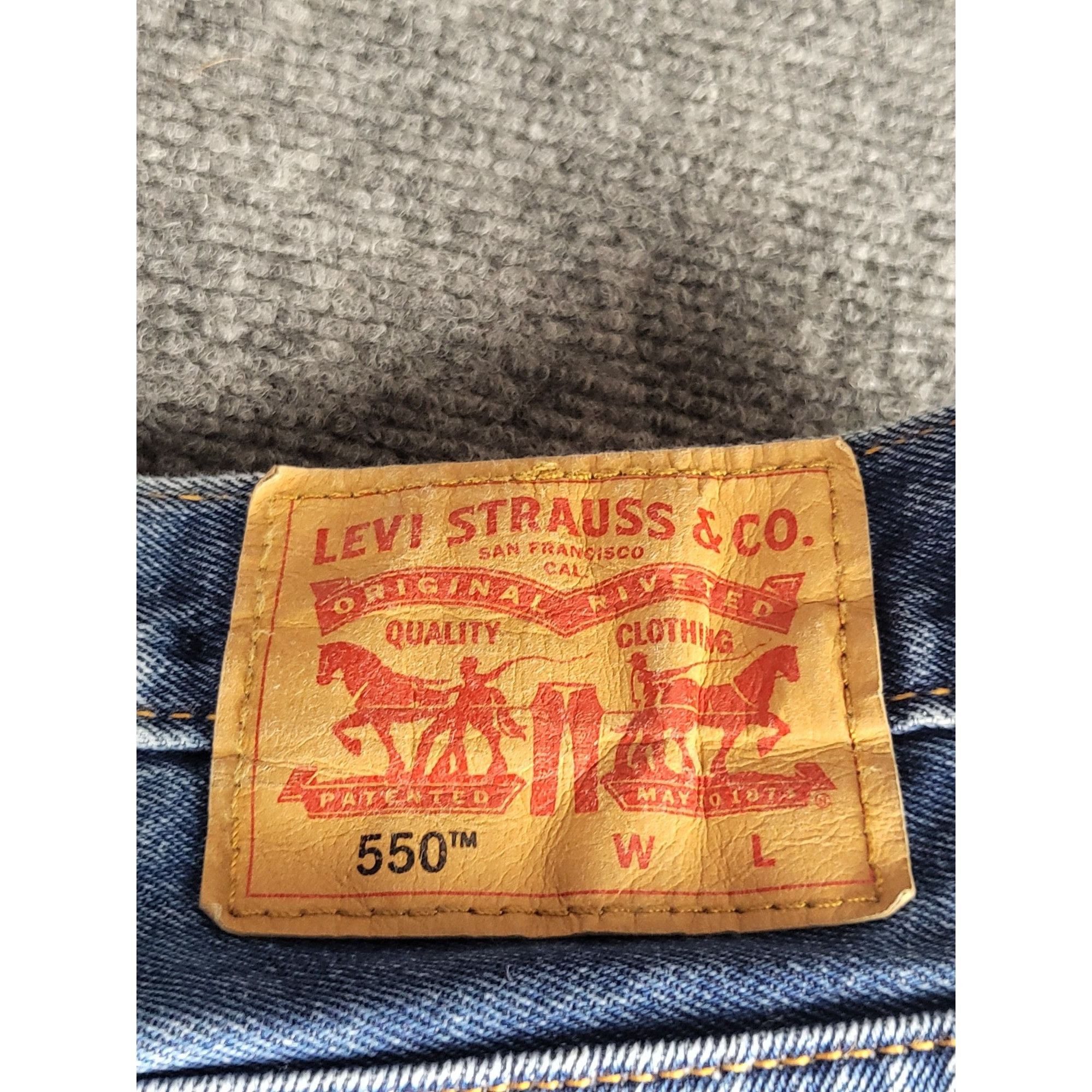 Levi's Levis Relaxed Fit Jeans Men Sz 52X29 Blue Denim Plus Size CW Size US 44 / EU 60 - 3 Thumbnail