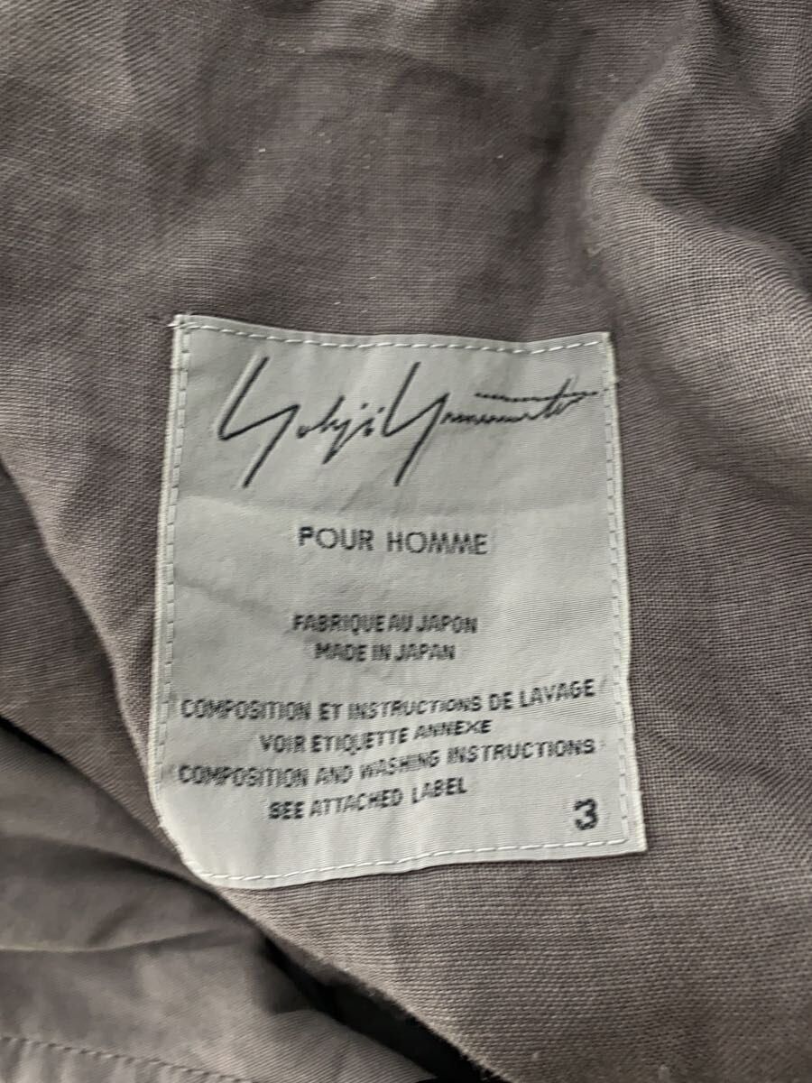 Yohji Yamamoto Pour Homme Linen Jacket Size US L / EU 52-54 / 3 - 3 Thumbnail