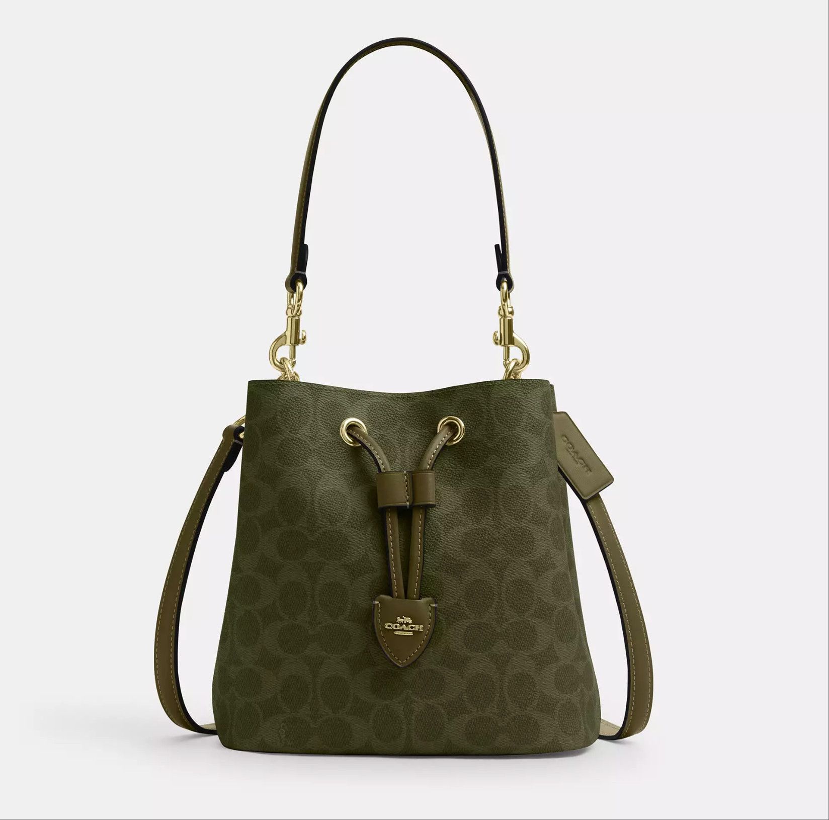 Coach Rowan Bucket Bag In Signature Canvas CBH07 Size ONE SIZE - 9 Thumbnail