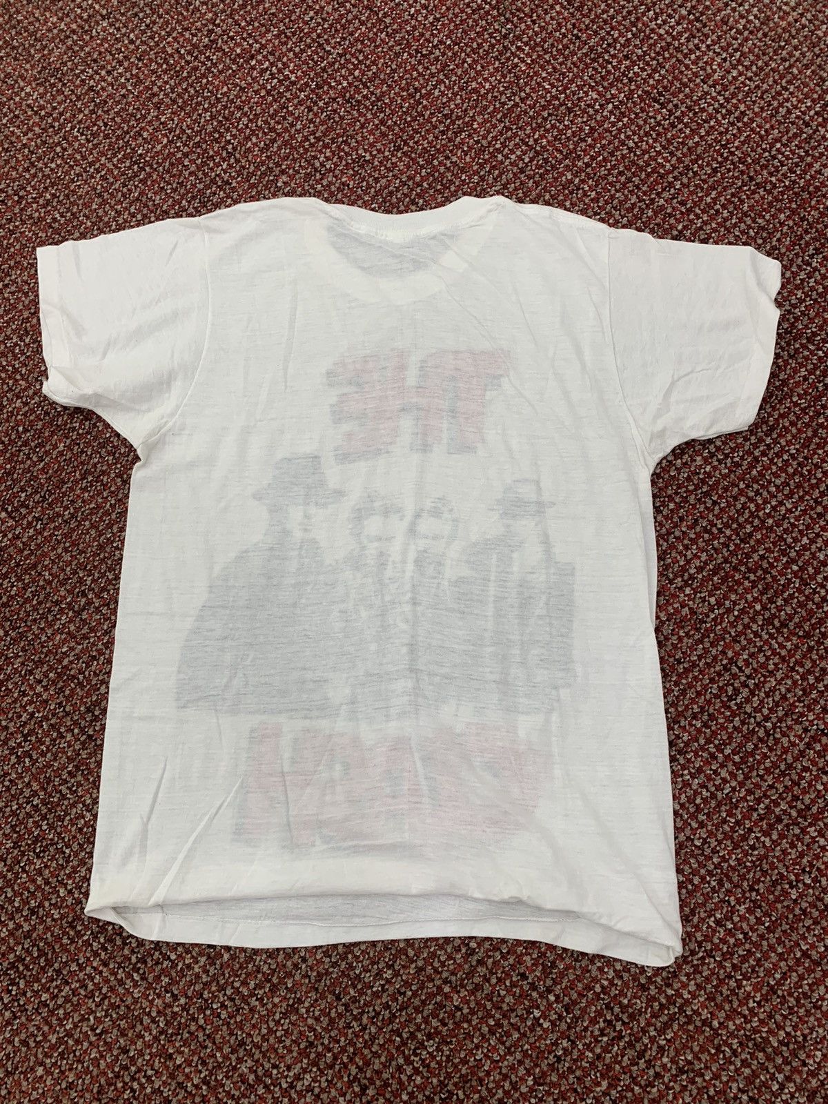 Band Tees VTG 80s the CLASH BAND TOUR SHIRT PUNK Size US L / EU 52-54 / 3 - 8 Thumbnail