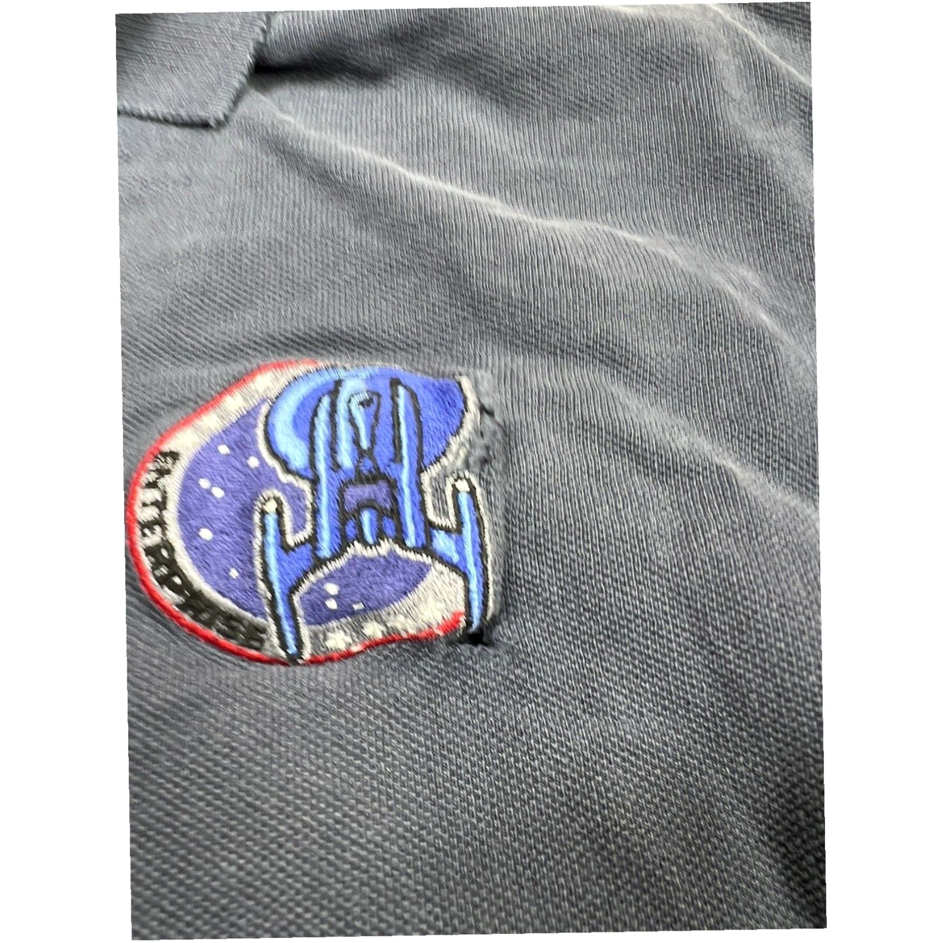 Vintage Vintage Star Trek the Experience Las Vegas Hilton Polo Shirt - Size L Size US L / EU 52-54 / 3 - 3 Thumbnail