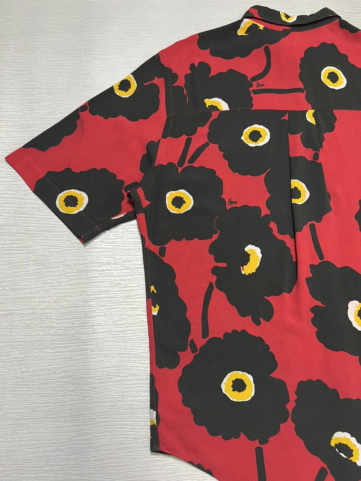 AMI AMI Paris - Floral Print Vacation Shirt Size US M / EU 48-50 / 2 - 11 Thumbnail