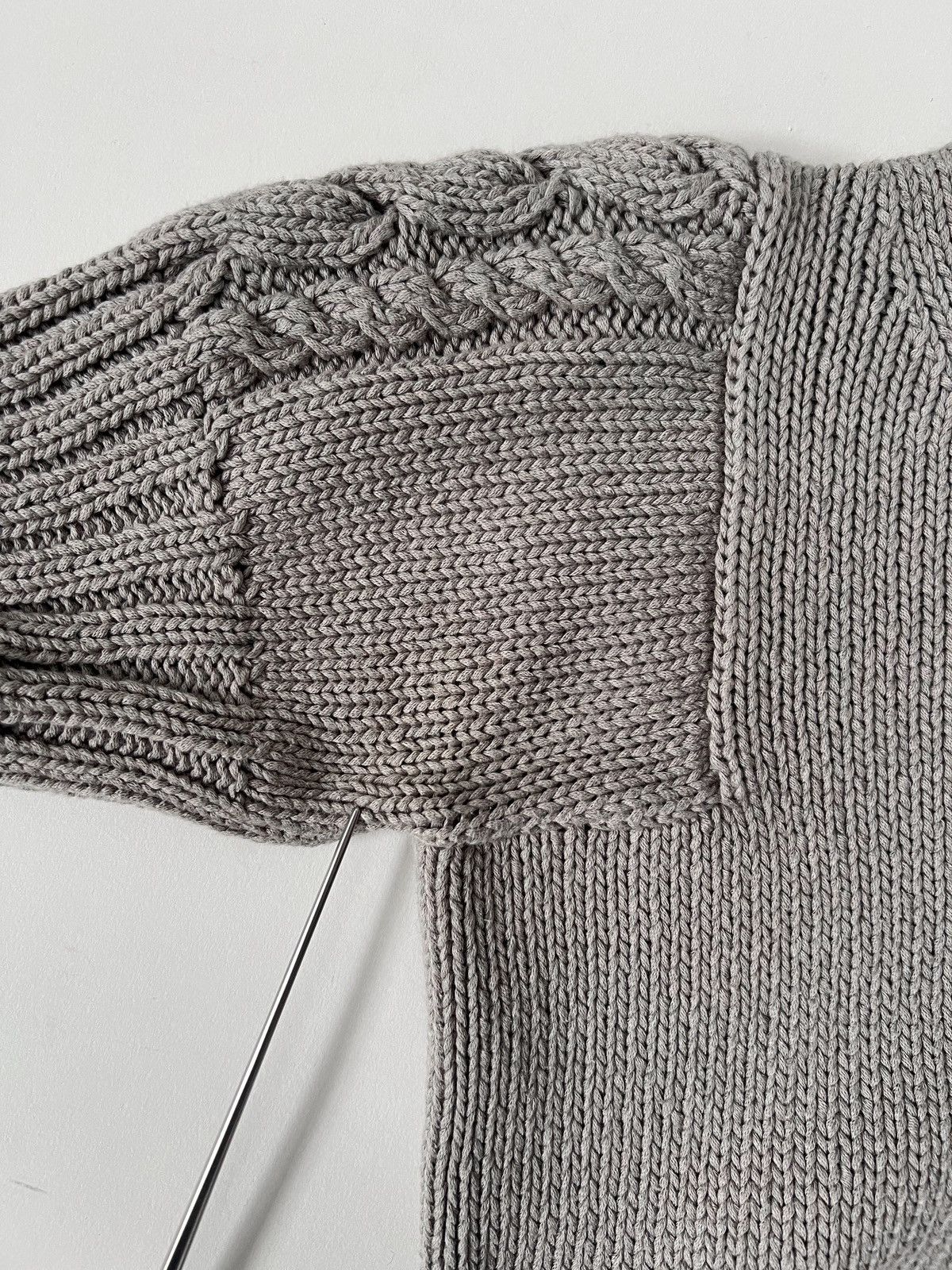 Beauty Beast BEAUTY:BEAST Vintage 90s Cable Knit Short Sleeved Sweater Size S / US 4 / IT 40 - 7 Thumbnail