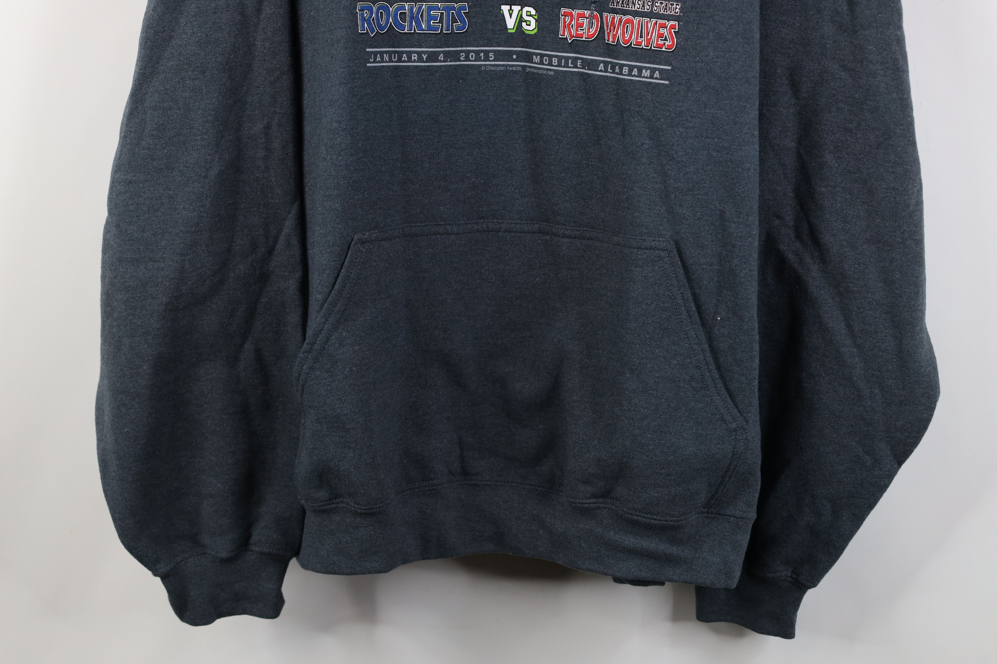 Gildan 2015 Godaddy Bowl University of Toledo Arkansas State Hoodie Size US XXL / EU 58 / 5 - 3 Thumbnail