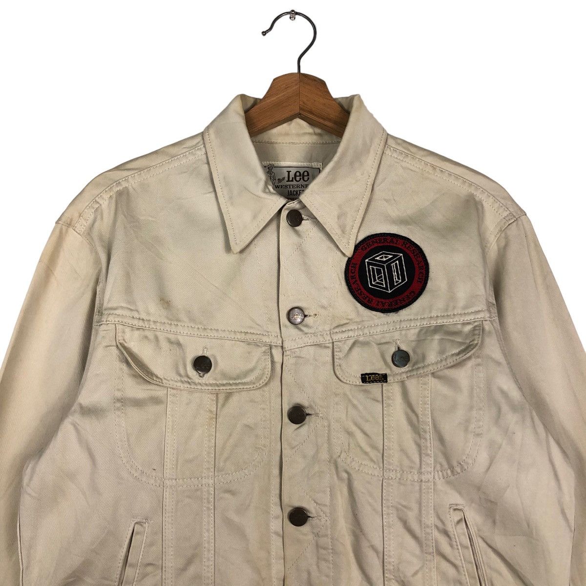 Japanese Brand 🔥Vintage Biker Jacket Trucker Lee Western Cowboys Pocket Size US M / EU 48-50 / 2 - 3 Thumbnail
