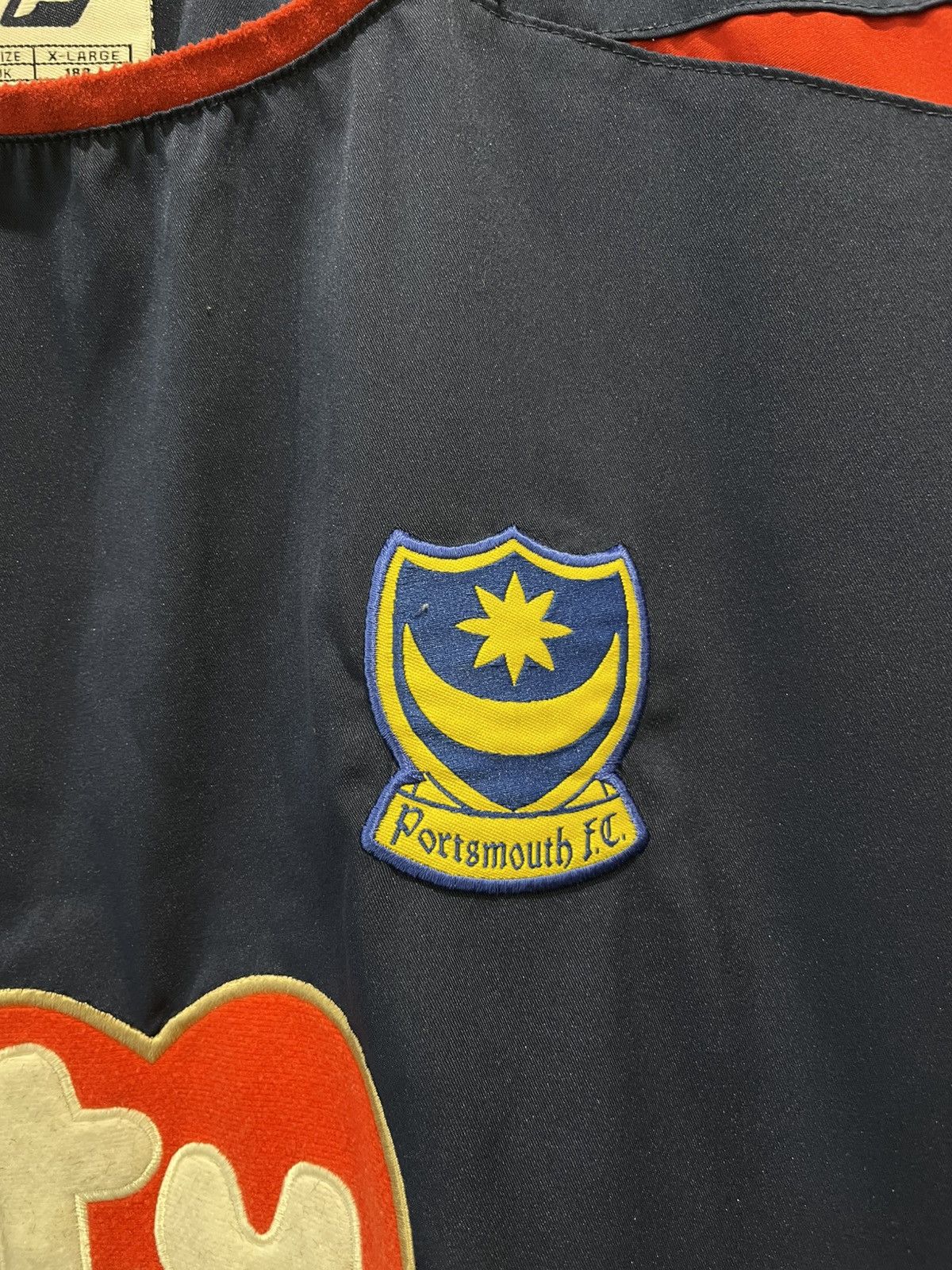 Vintage Portsmouth 2003 2004 2005 Away Football Shirt Soccer Jersey Size US XL / EU 56 / 4 - 6 Thumbnail