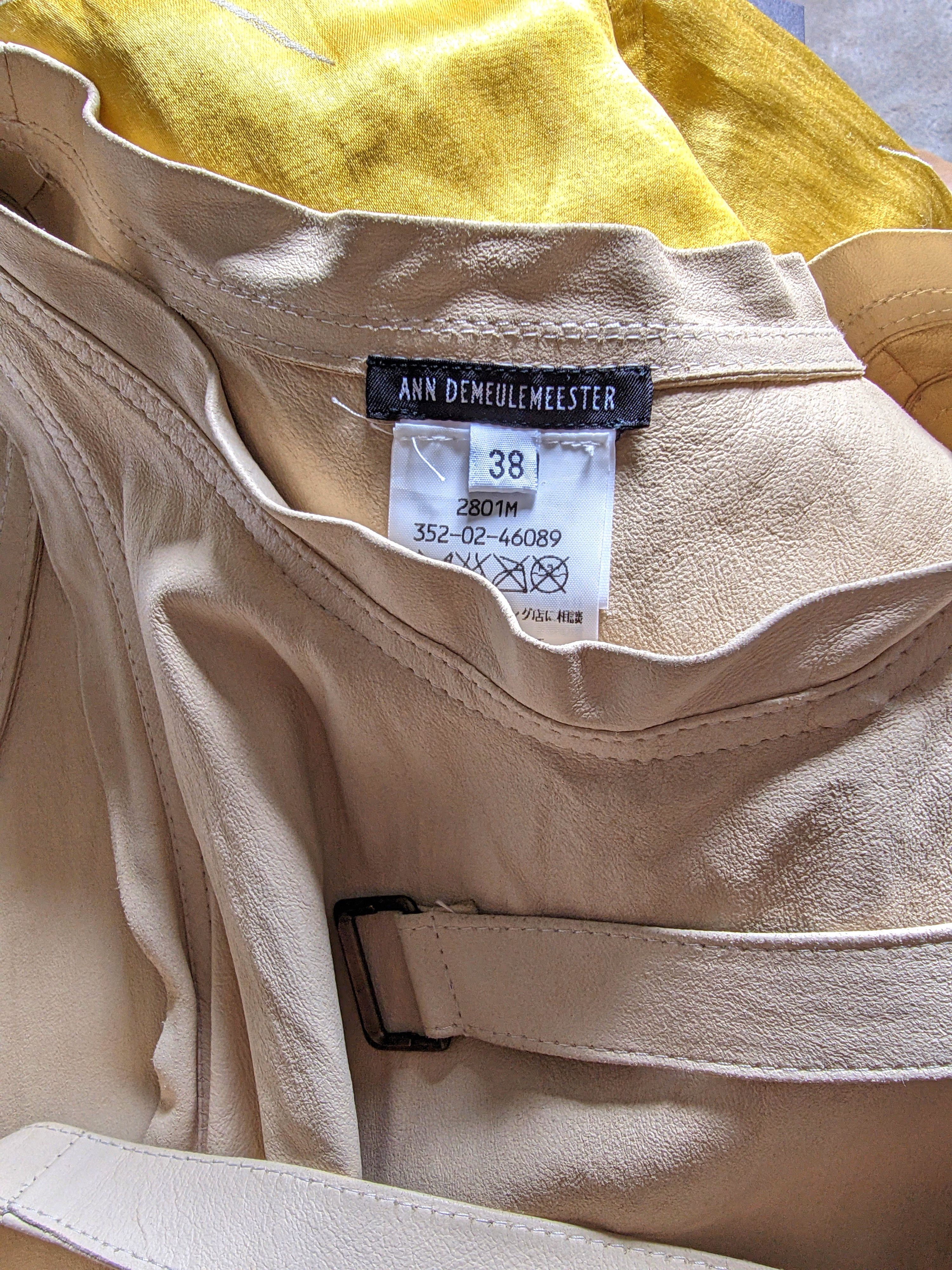 Ann Demeulemeester Ann Demeulemeester leather vest Size S / US 4 / IT 40 - 5 Thumbnail