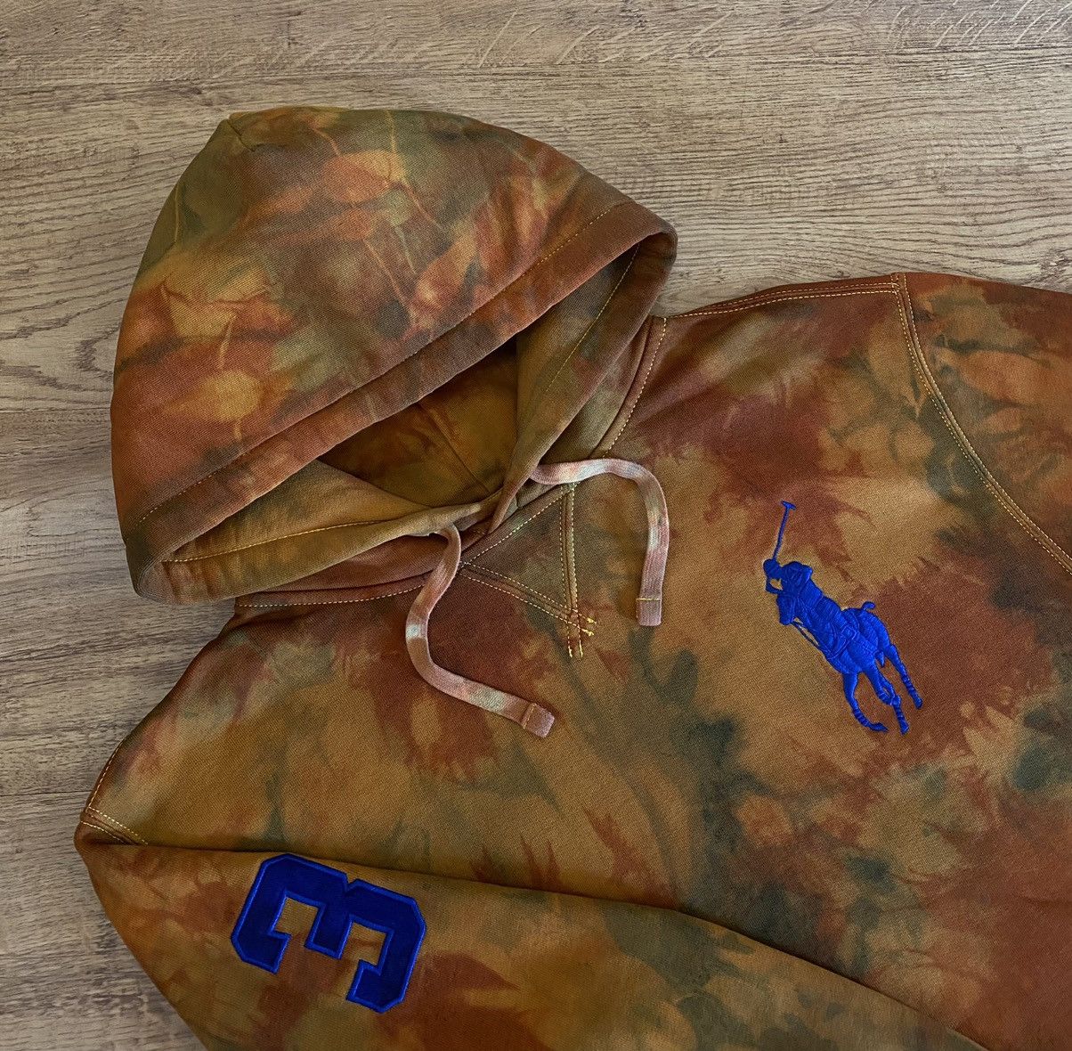 Polo Ralph Lauren Polo Ralph Lauren Exclusive Hand Painting Big Logo Hoodie Size US M / EU 48-50 / 2 - 1 Thumbnail