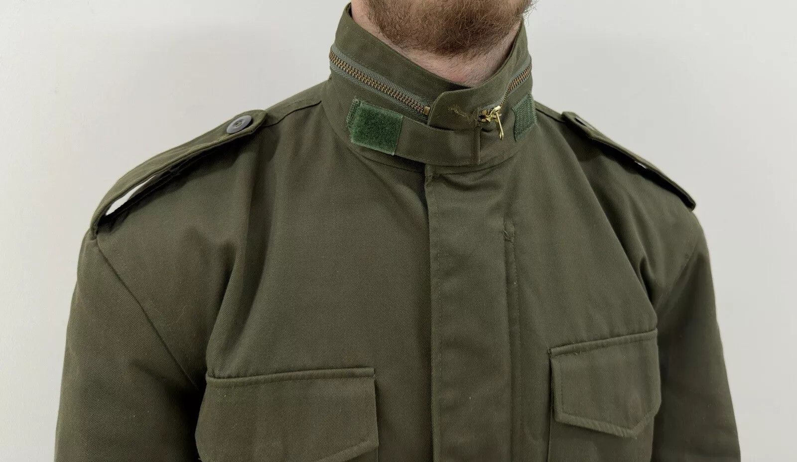 Vintage VINTAGE M65 ARMY JACKET COAT COLD WEATHER MENS Military Size US S / EU 44-46 / 1 - 3 Thumbnail