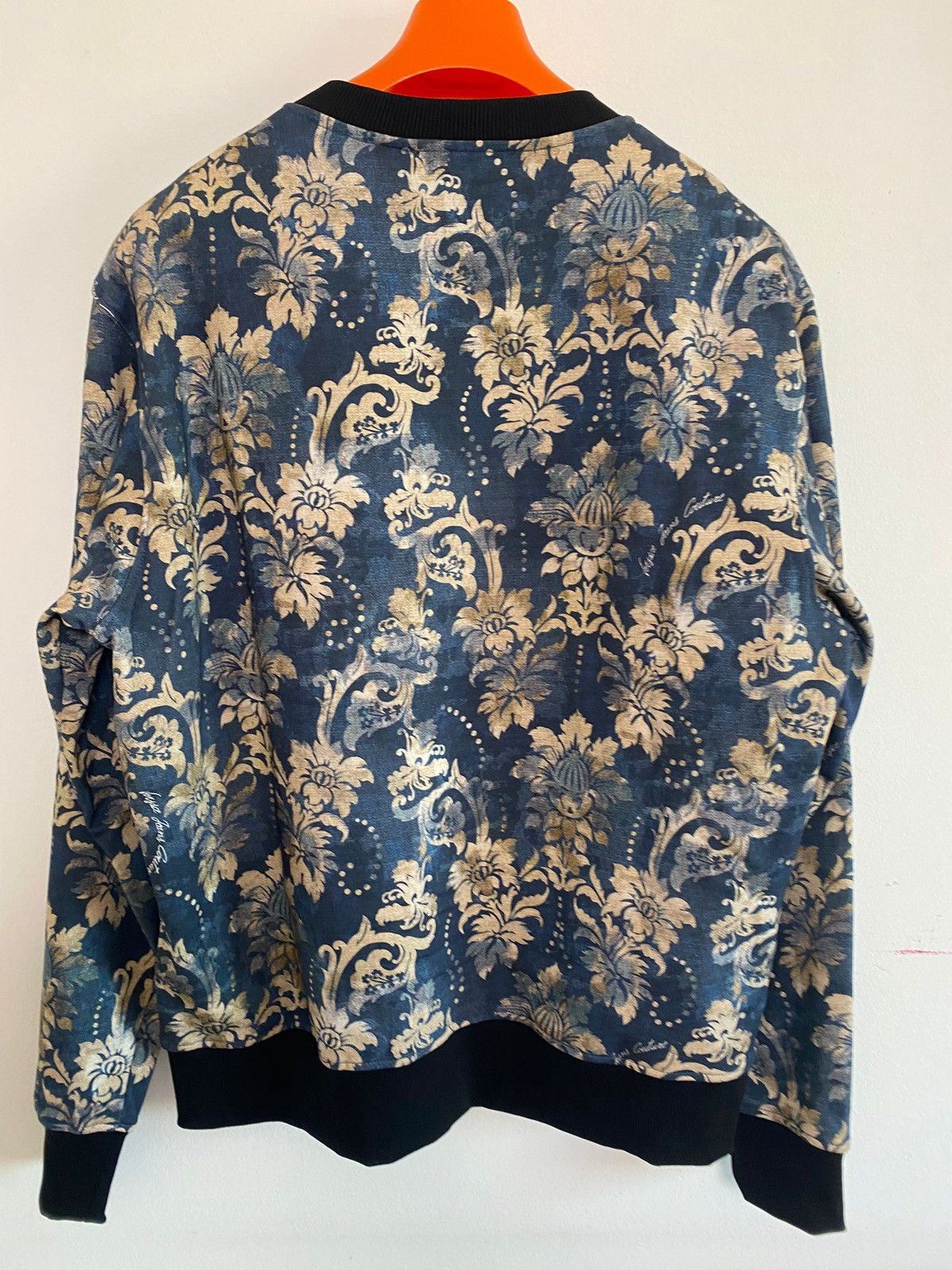 Versace Jeans Couture Tapestry Print Brushed Sweatshirt Versace Jeans Culture XL Size US XL / EU 56 / 4 - 8 Thumbnail