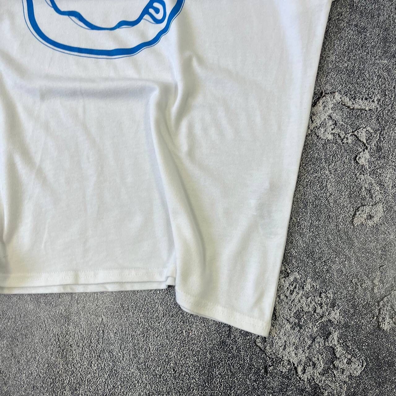 Nirvana Nirvana Face License White T-Shirt Overzide Feat Size S Size US S / EU 44-46 / 1 - 7 Thumbnail