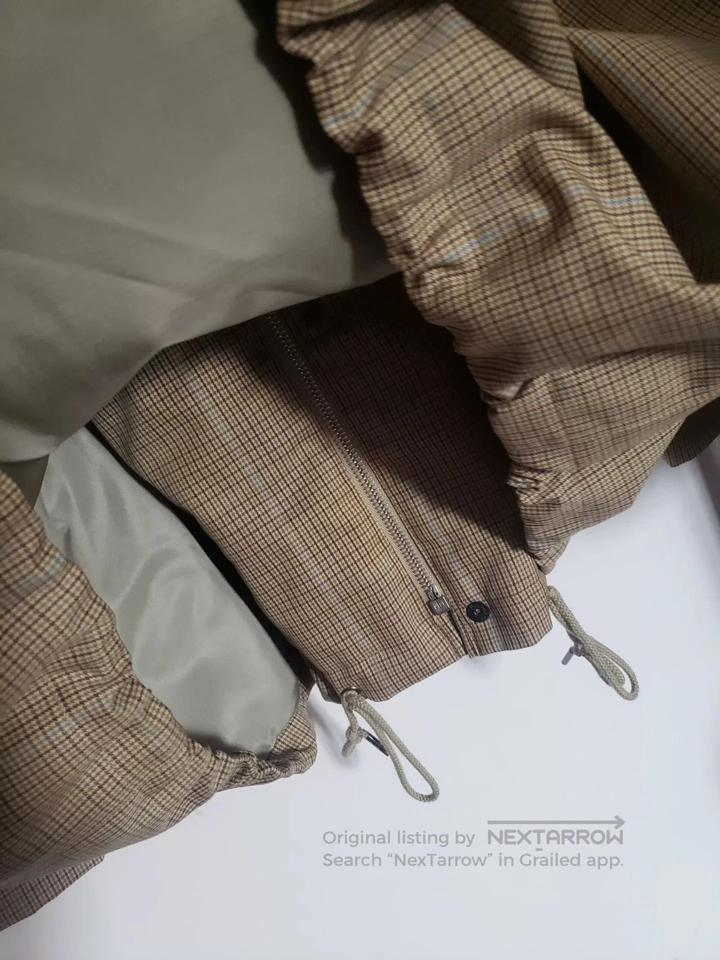 Auralee Auralee Plaid Trench Coat Jacket. Size US XL / EU 56 / 4 - 7 Thumbnail